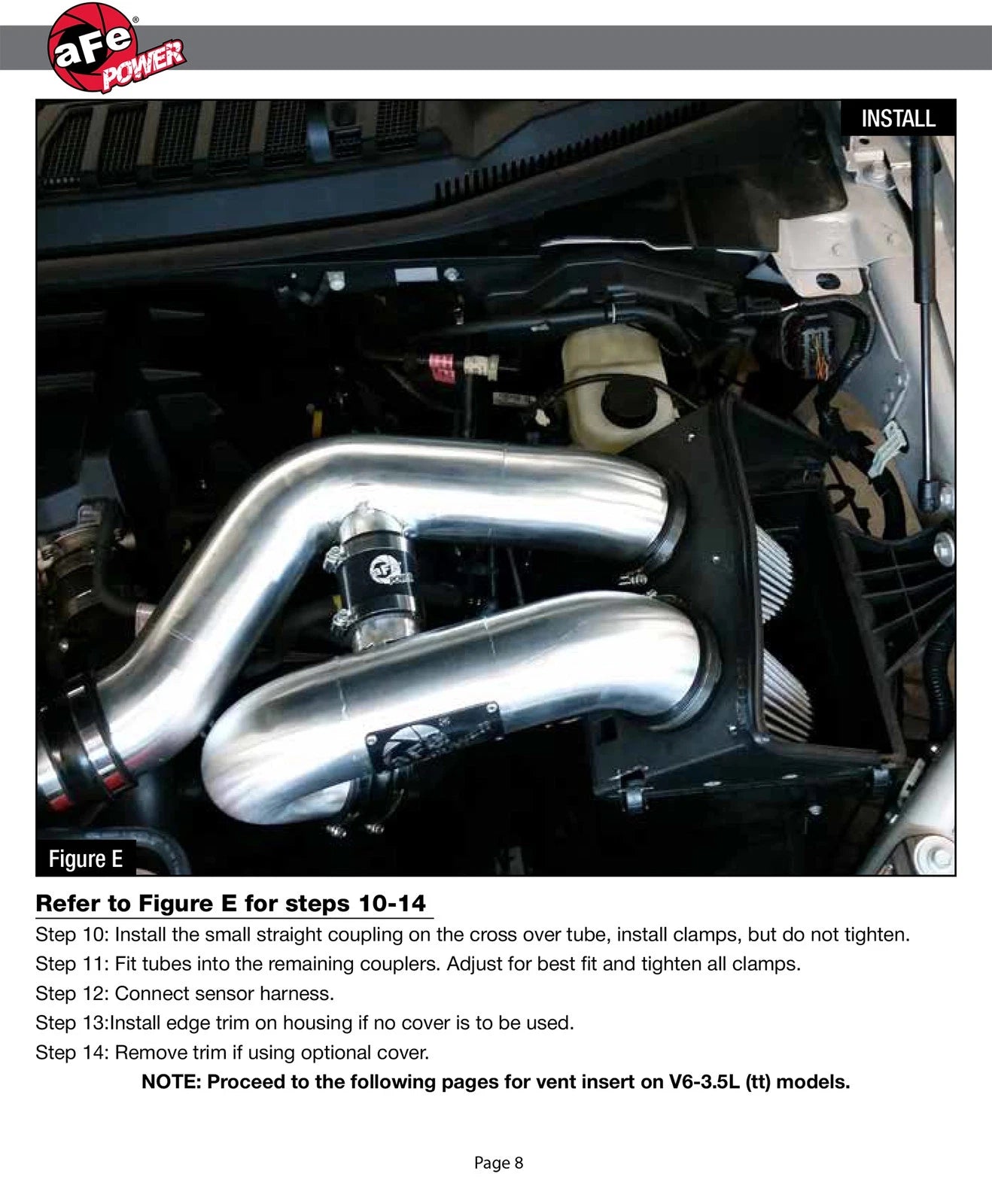aFe MagnumFORCE Pro 5R Stage-2 XP Intake System 16 Ford F-150 EcoBoost V6-2.7L/3.5L (tt) (Blk)