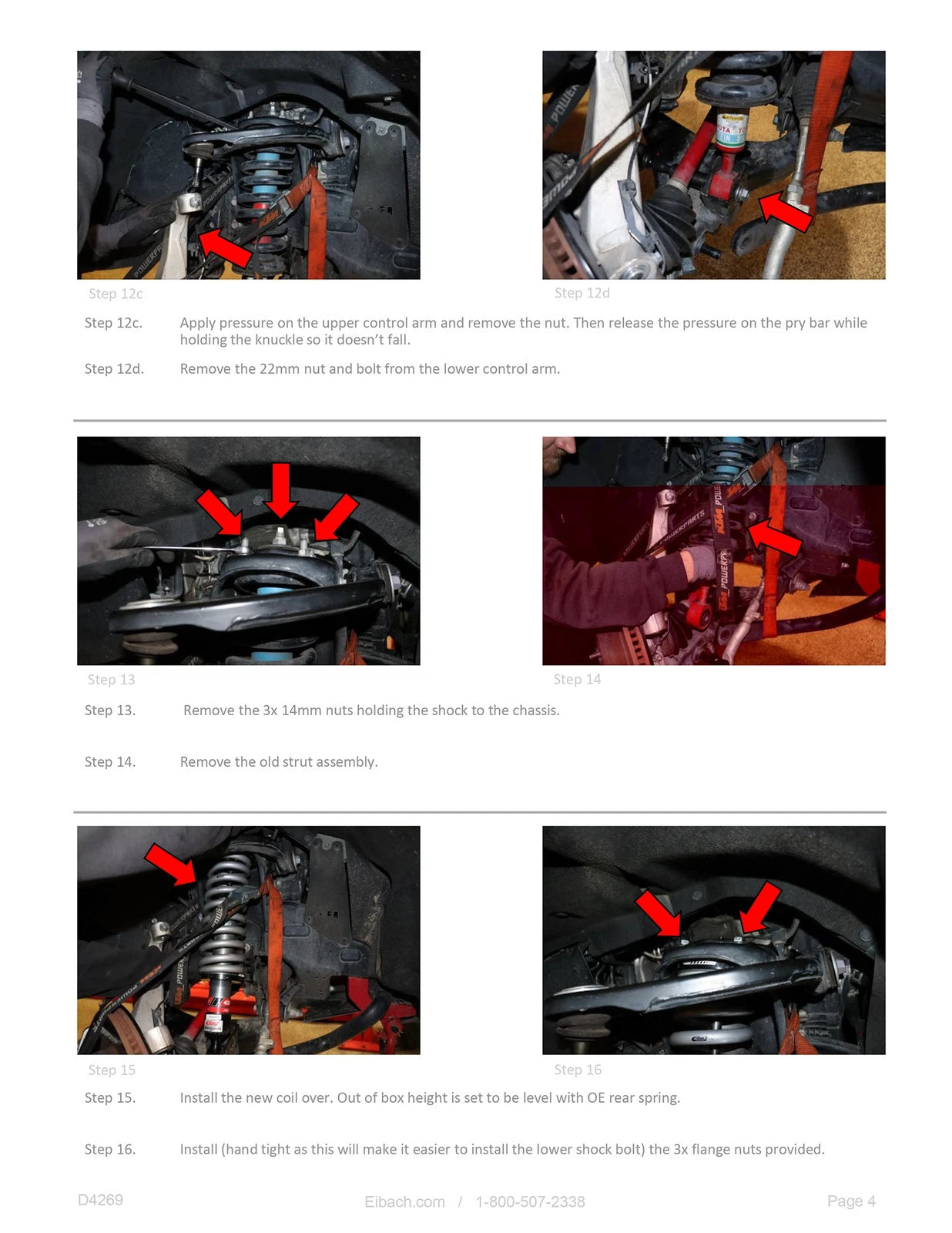 Eibach 2023+ Toyota Sequoia SR5 4WD Pro Truck Lift Kit