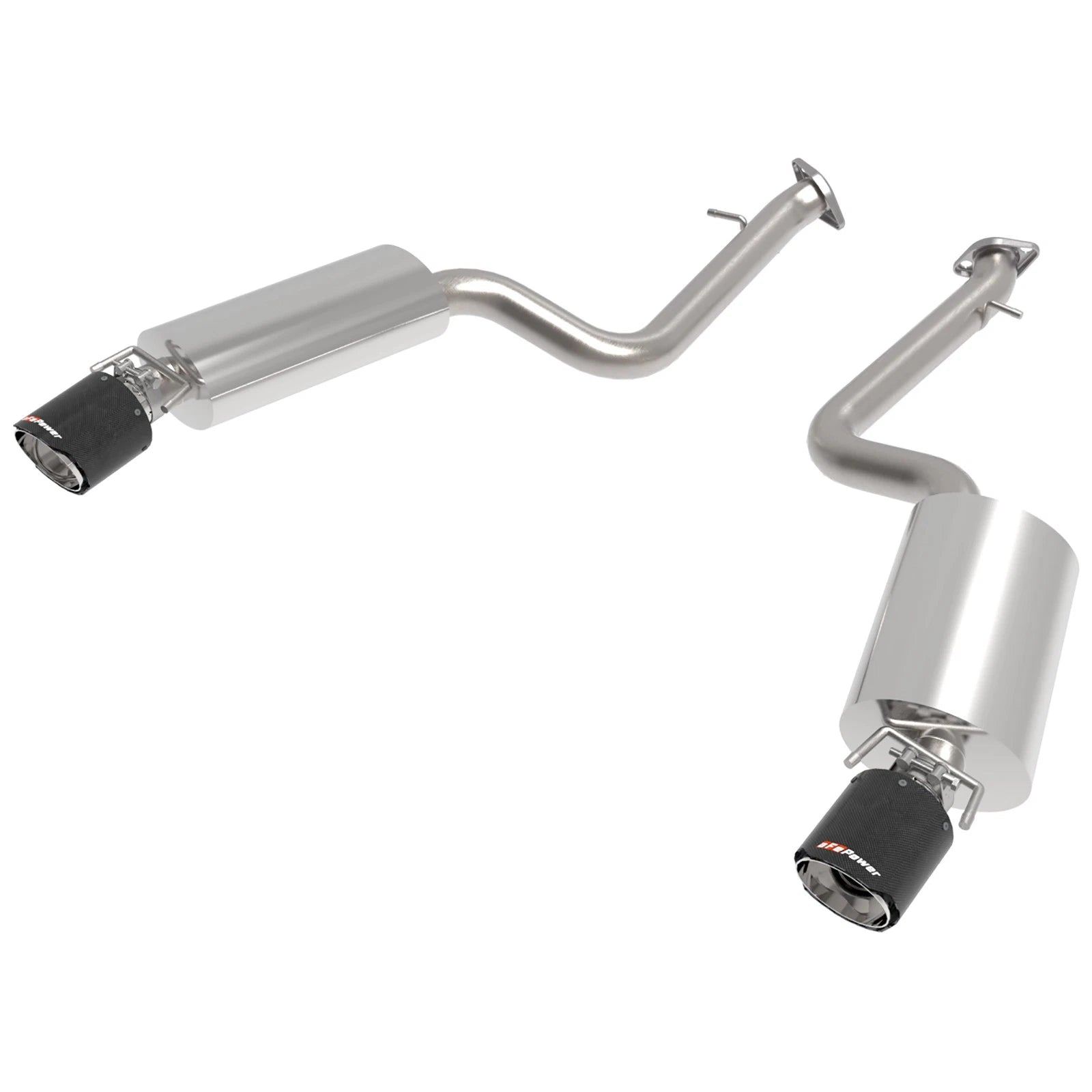 aFe Lexus IS350 14-22 V6-3.5L Takeda Axle-Back Exhaust System- Carbon Fiber Tip