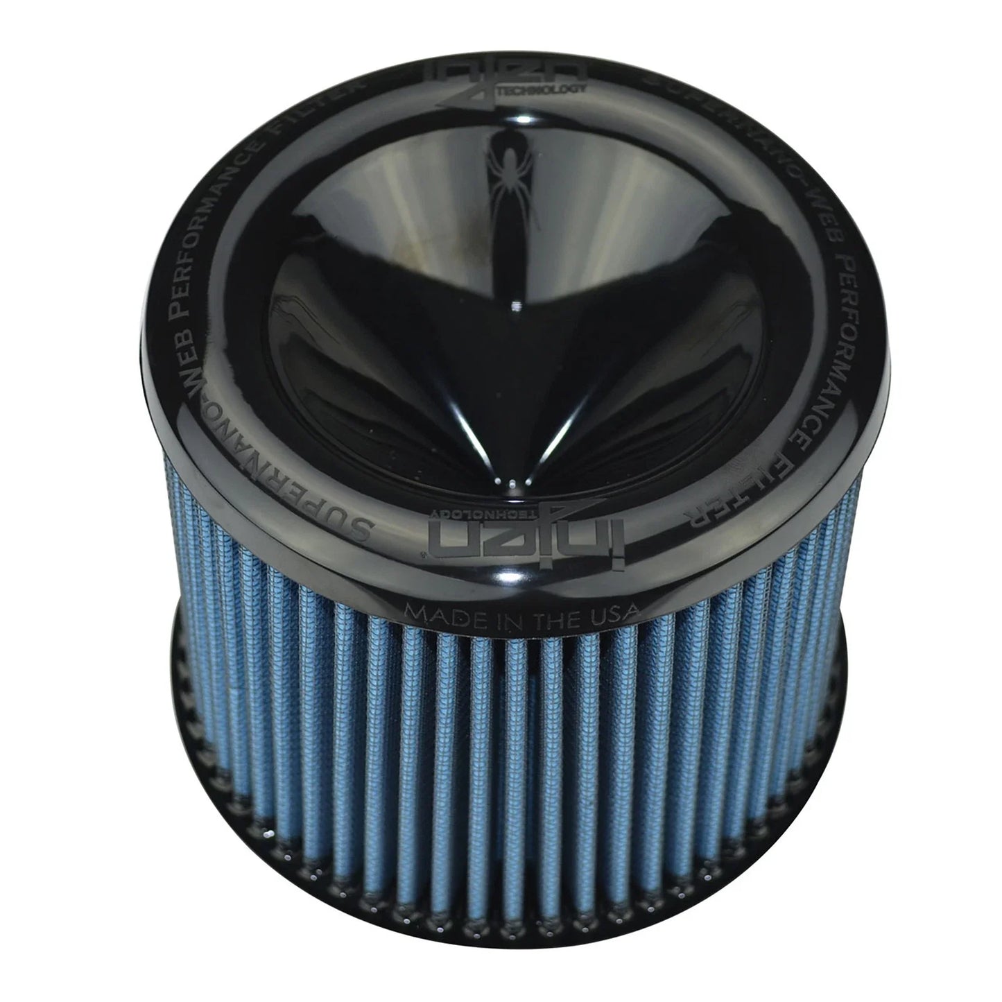 Injen AMSOIL Ea Nanofiber Dry Air Filter - 2.75 Filter 6 Base / 5 Tall / 5 Top