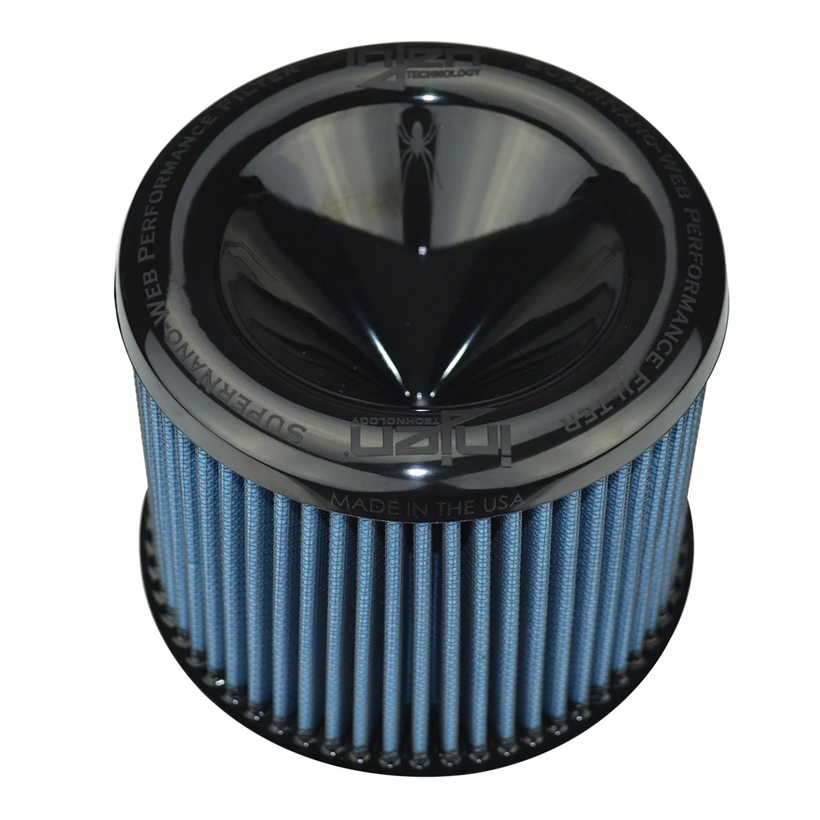 Injen AMSOIL Ea Nanofiber Dry Air Filter - 2.75 Filter 6 Base / 5 Tall / 5 Top