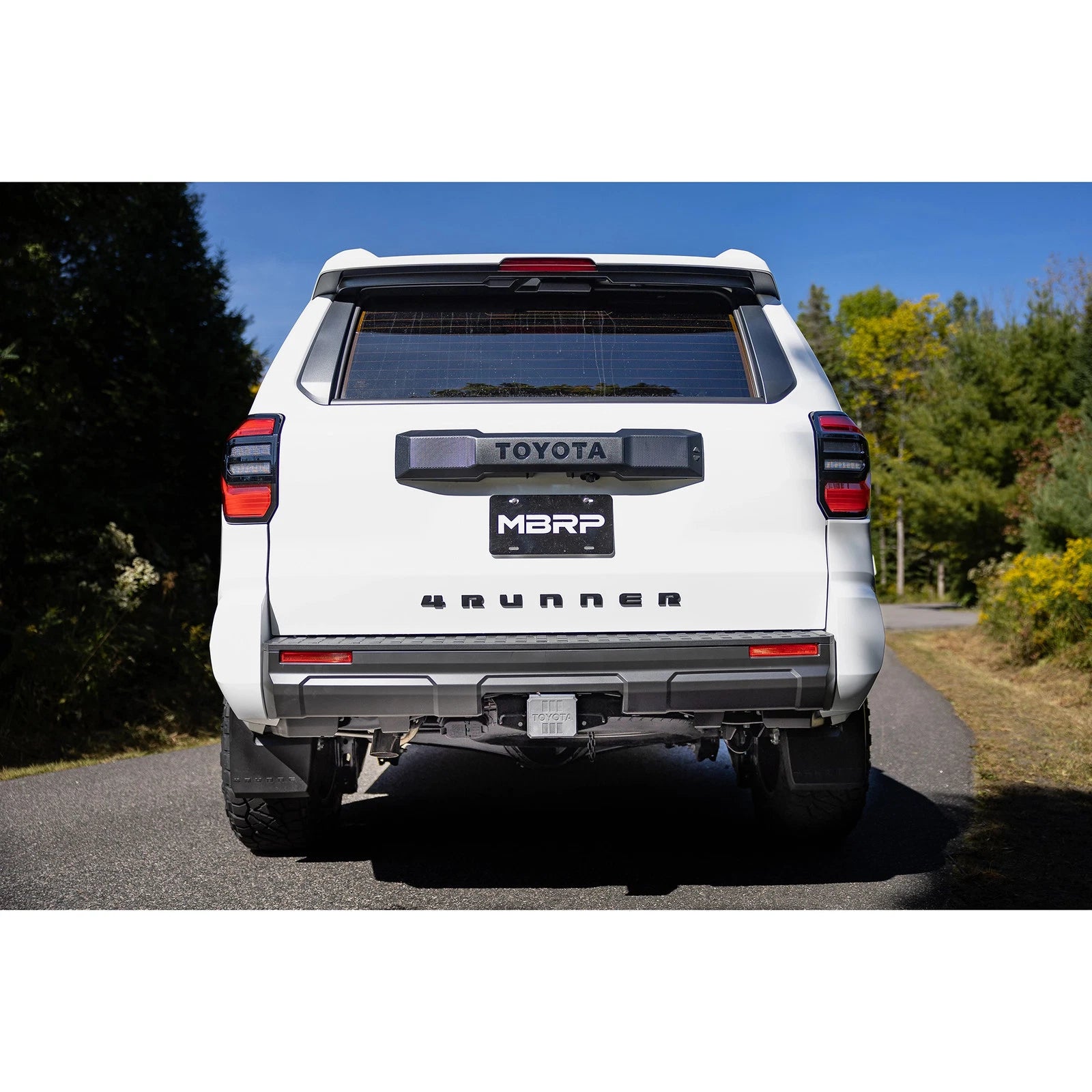 MBRP 24-26 Toyota Land Cruiser 2.4L 3in Cat-Back Single Rear High-Clearance Turn Down - T304