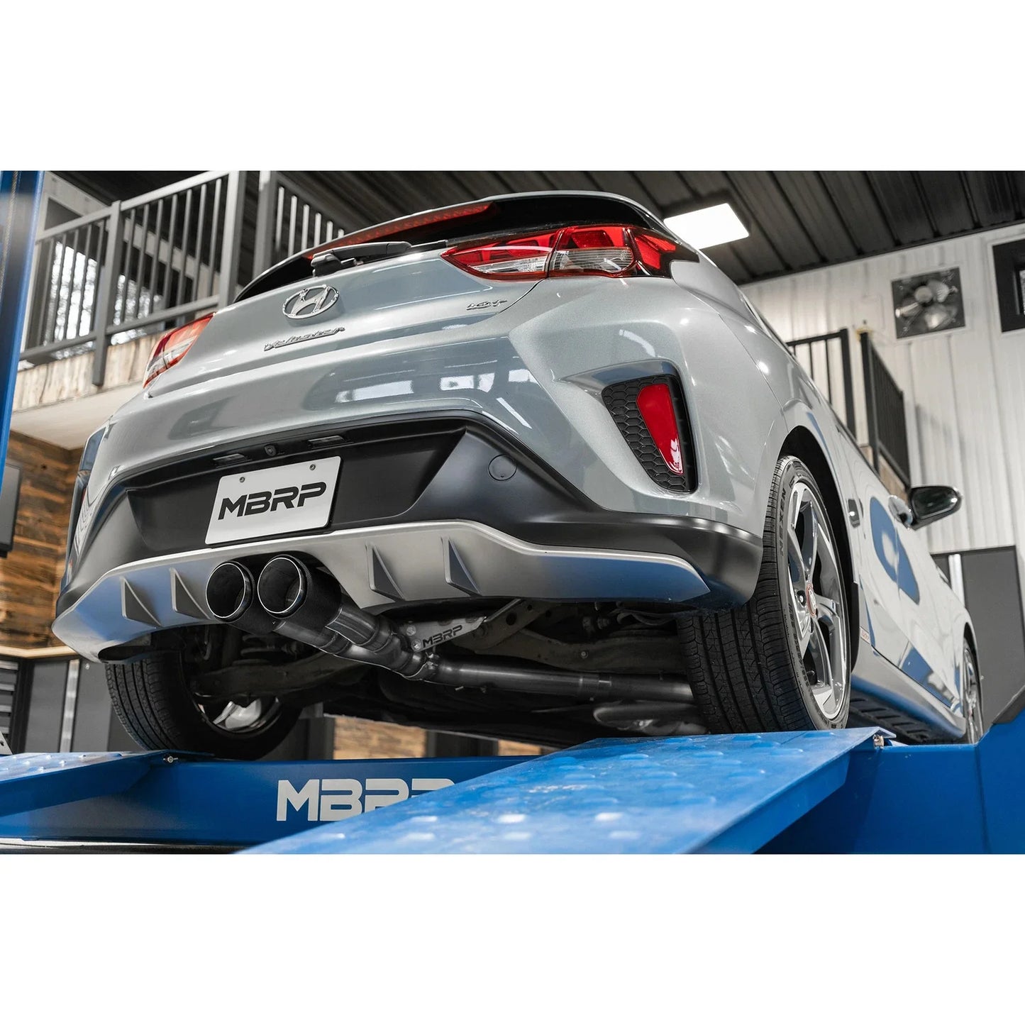 MBRP 2019+ MBRP Hyundai Veloster Turbo Cat Back - T304 Stainless - Carbon Fiber Tip