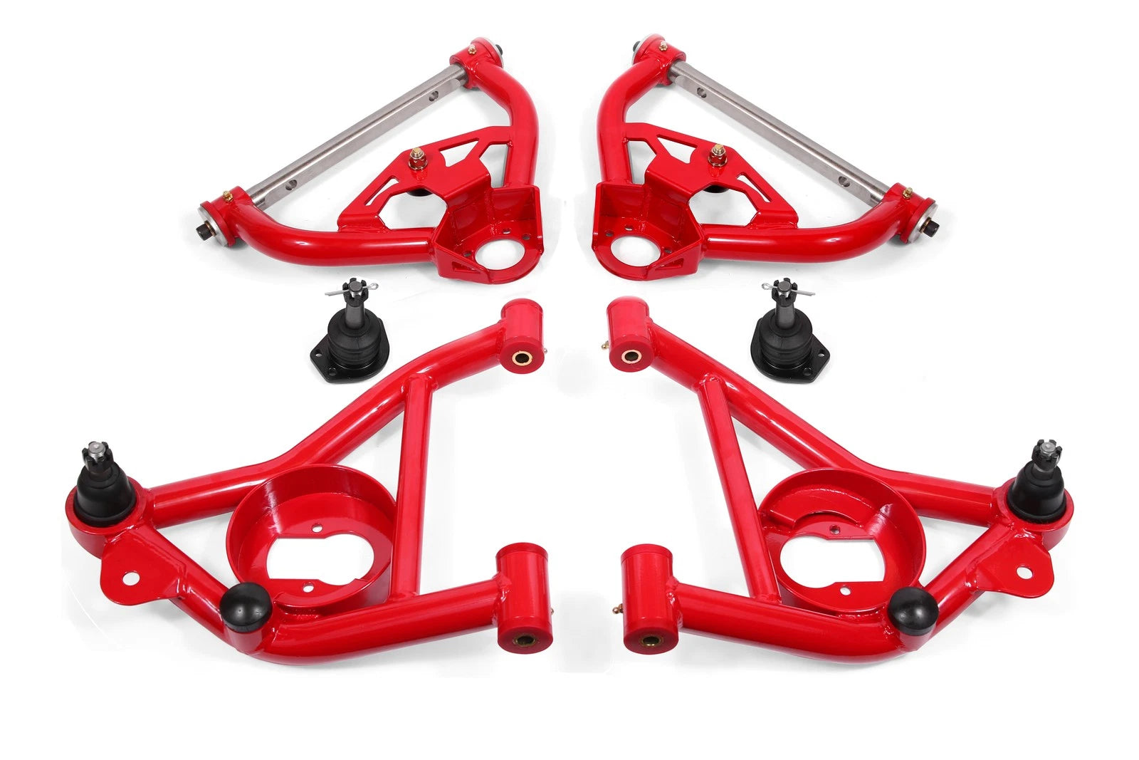BMR 78-87 G-Body Upper And Lower A-Arm Kit - Red