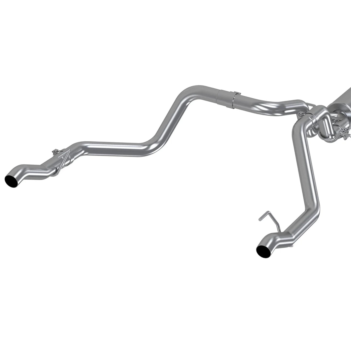 MBRP 2019 Chevrolet Silverado 1500 4.3L/5.3L 2.5in Cat Back Dual Rear Exit - T409