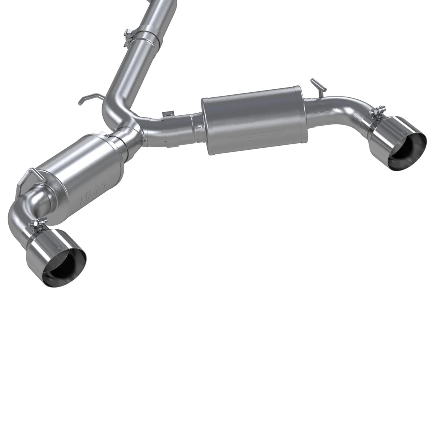 MBRP 2019+ Hyundai Veloster N 2.0L Turbo 3in Cat Back - Aluminized Steel - T304 Tip