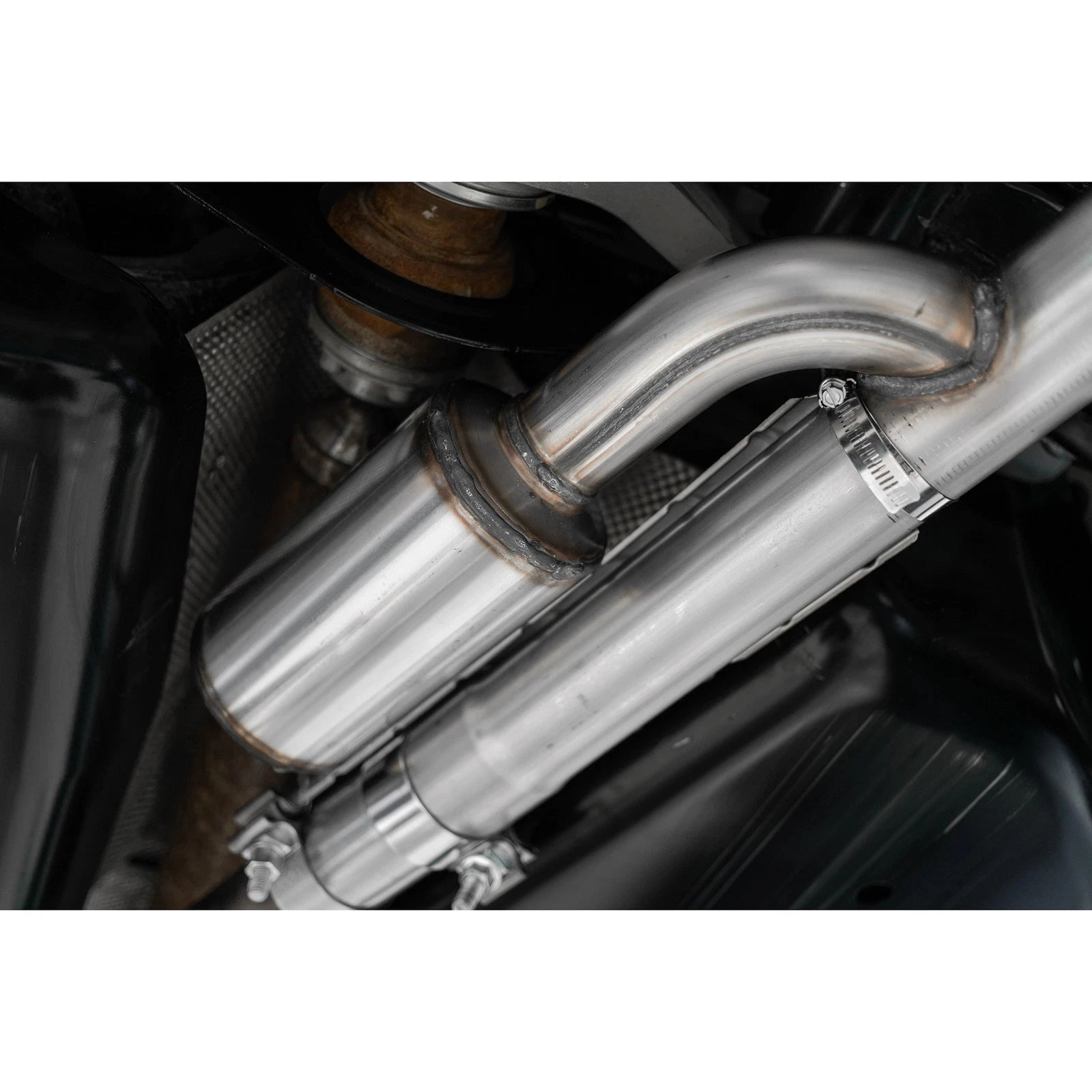 MBRP 2021+ Ford Bronco Sport (1.5L / 2.0L EcoBoost) 2.5in Res-Back Exhaust - Dual Rear - Black