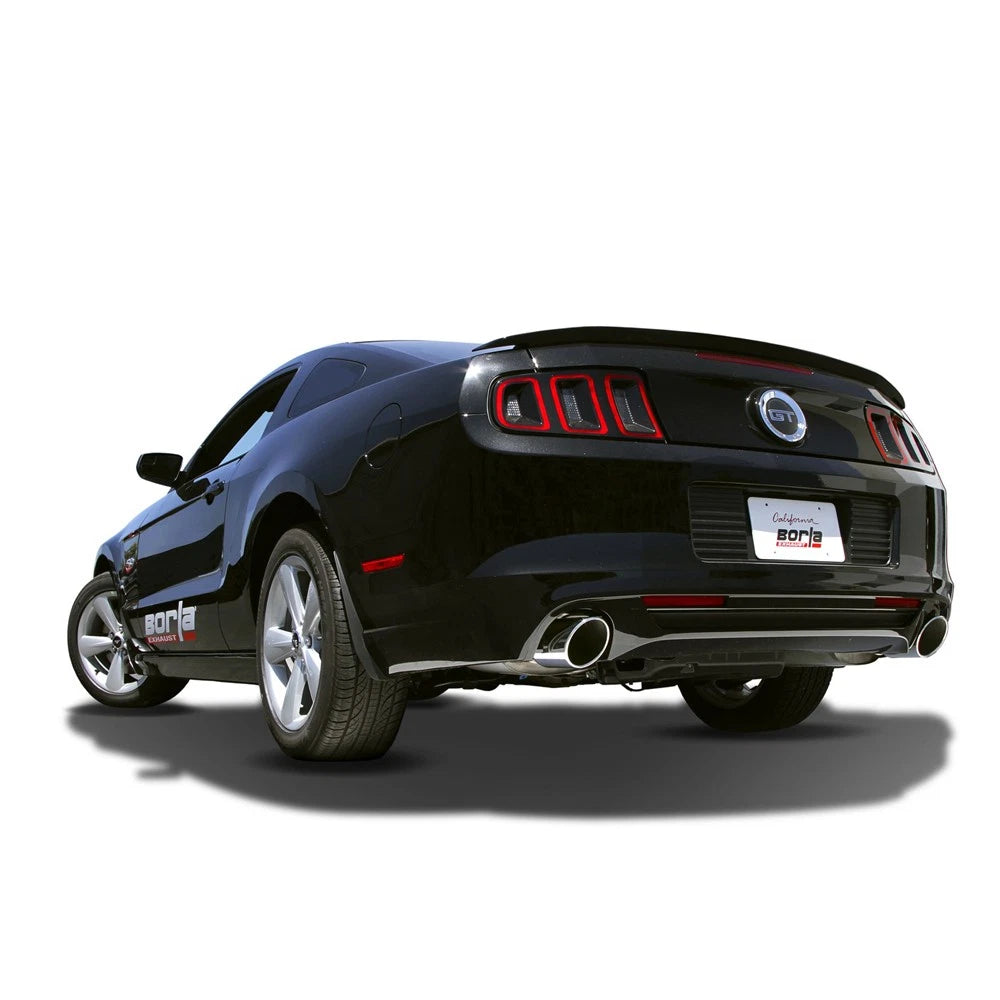 Borla 13-14 Mustang GT/Boss 302 5.0L V8 RWD Single Split Rr Exit Touring Exhaust (rear section only)