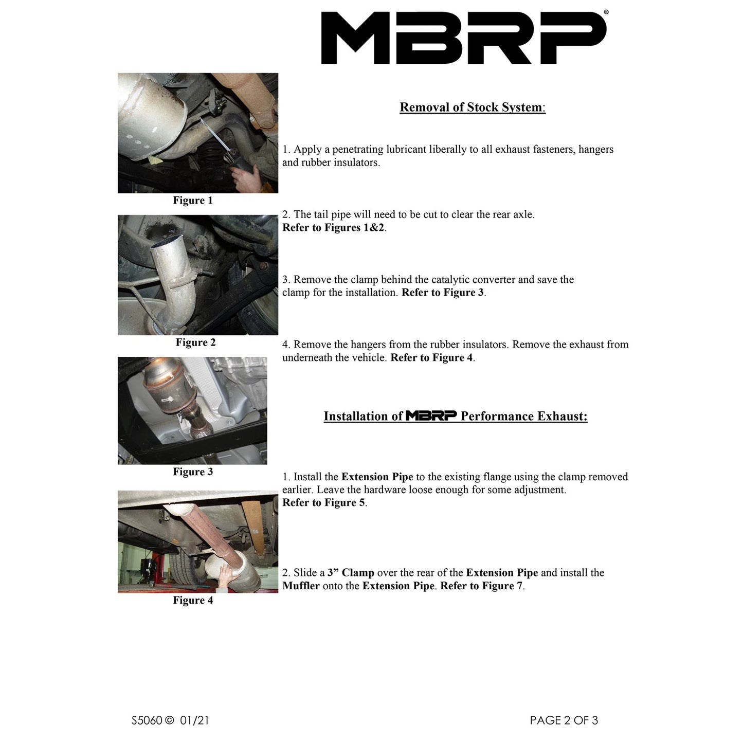 MBRP 2009 Chev/GMC Yukon XL/Avalanche 5.3/6.0 L Cat Back Single Side