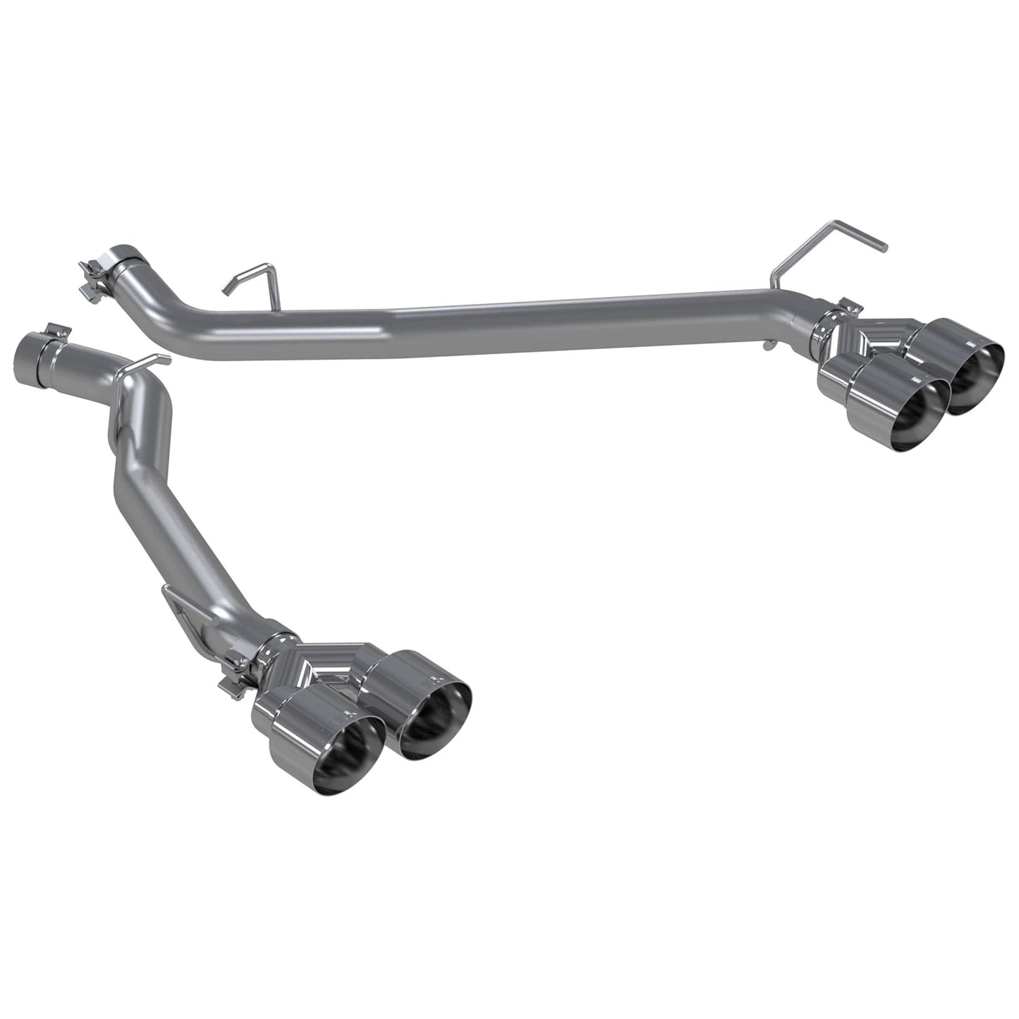 MBRP 20-21 Ford Explorer ST 3.0L EcoBoost Dual Rear Exit Axle Back w/ Quad Tip AL Exhaust System