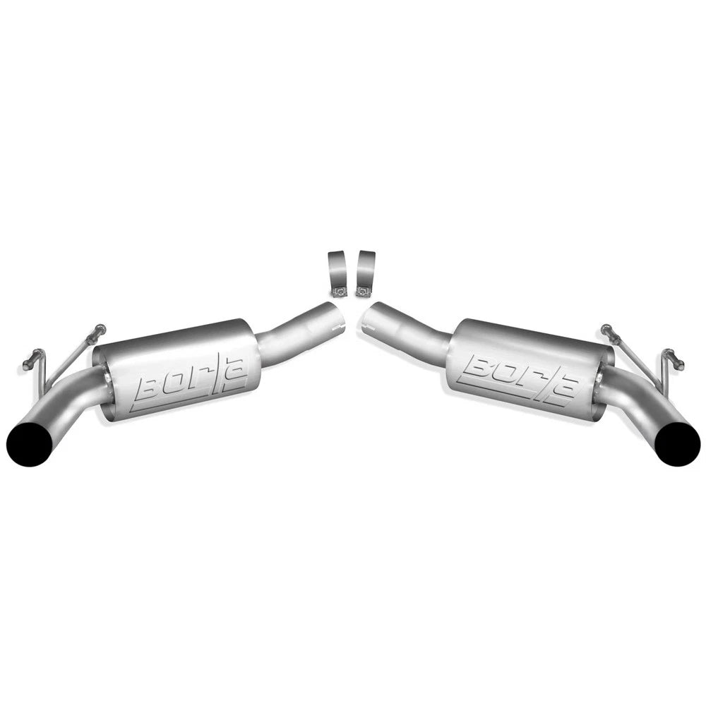 Borla 2010 Camaro 6.2L ATAK Exhaust System w/o Tips works With Factory Ground Effects Package (rear