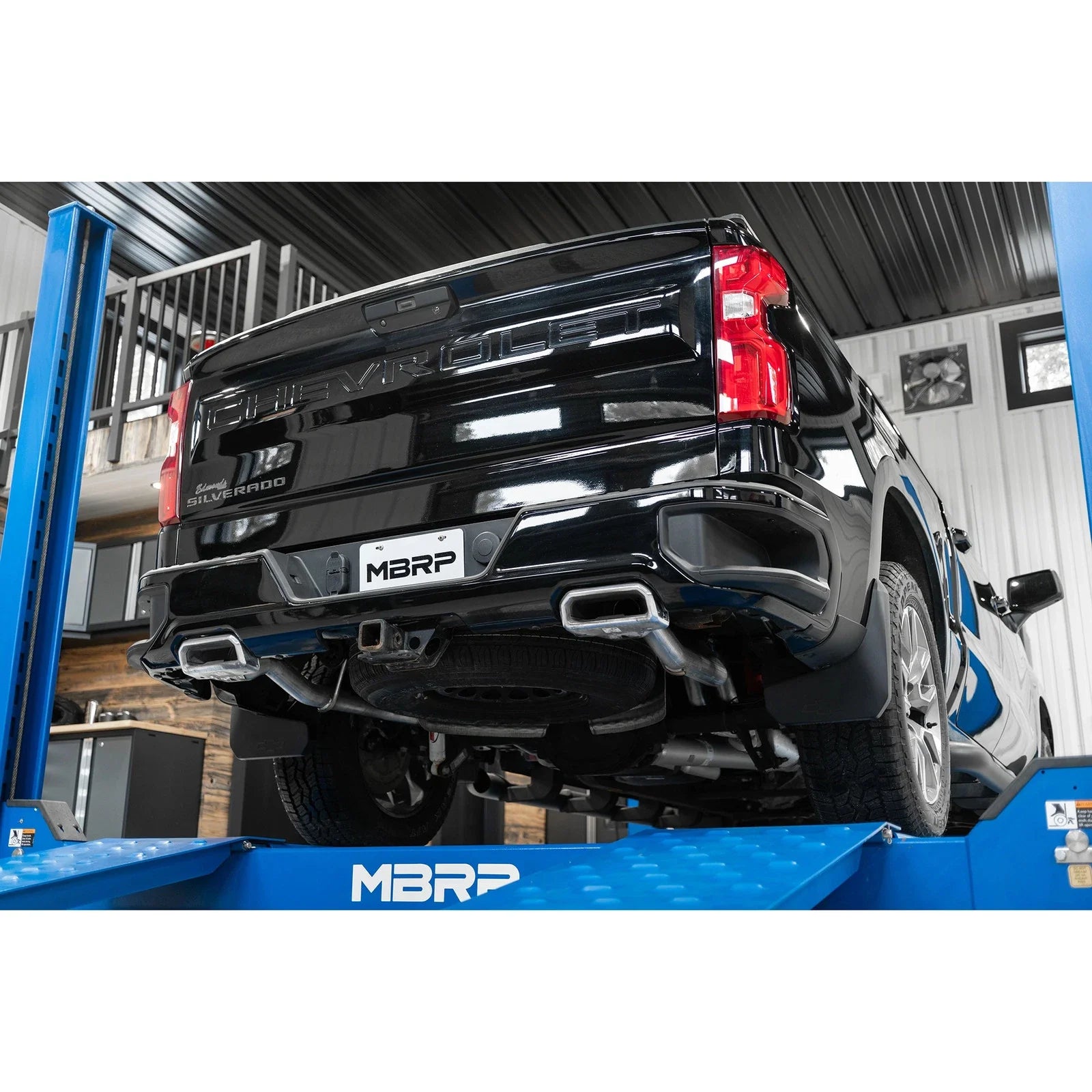 MBRP 2019 Chevrolet Silverado 1500 4.3L/5.3L 2.5in Cat Back Dual Rear Exit - T409