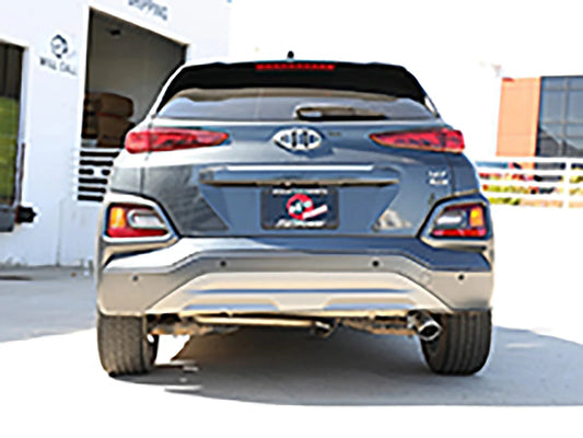 aFe Takeda 2-1/2in 304 SS Axle-Back Exhaust 18-21 Hyundai Kona L4 1.6L (t)