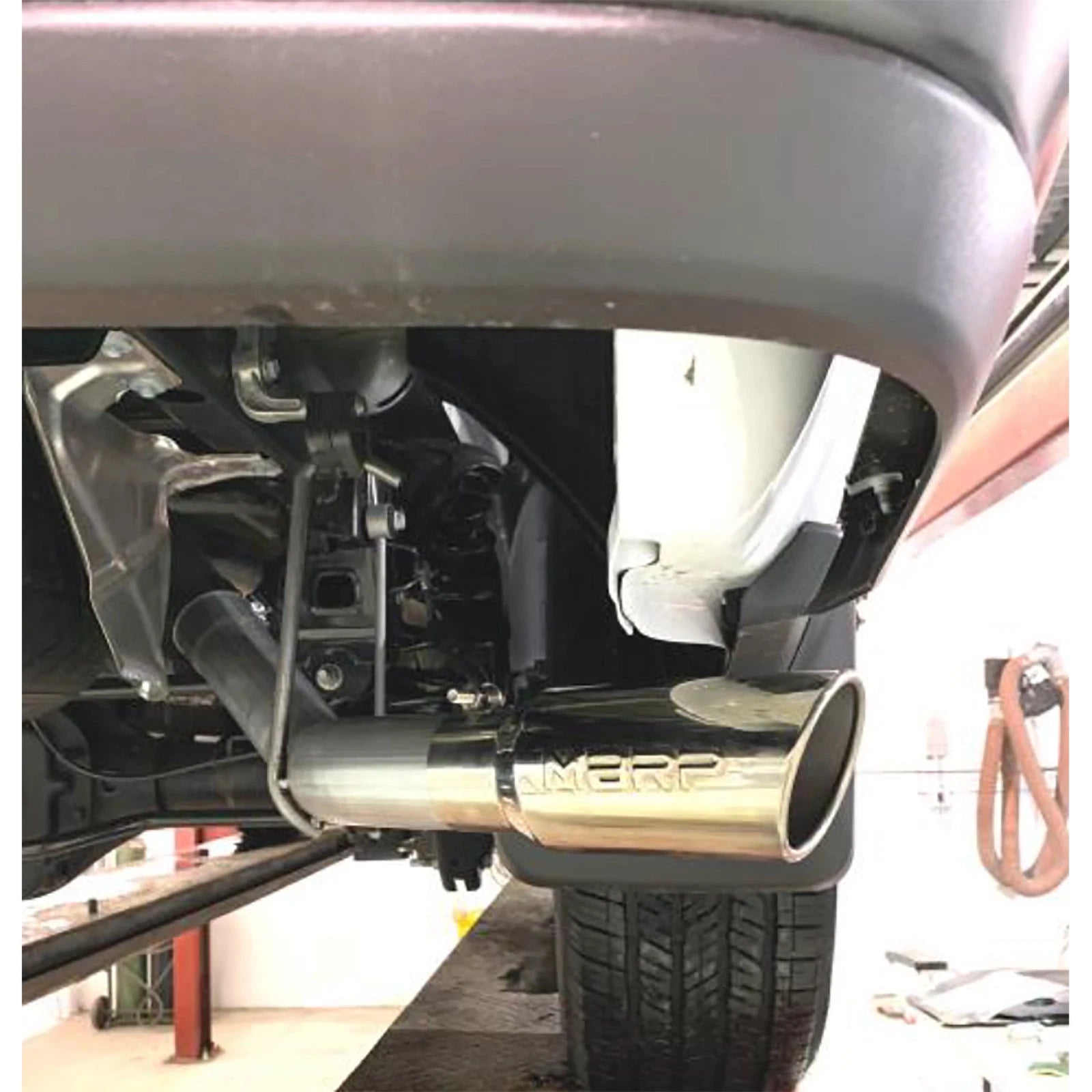 MBRP 19-23 Dodge RAM 1500 (Crew Cab & Quad Cab) 3in T304 SS Single Side Catback Exhaust