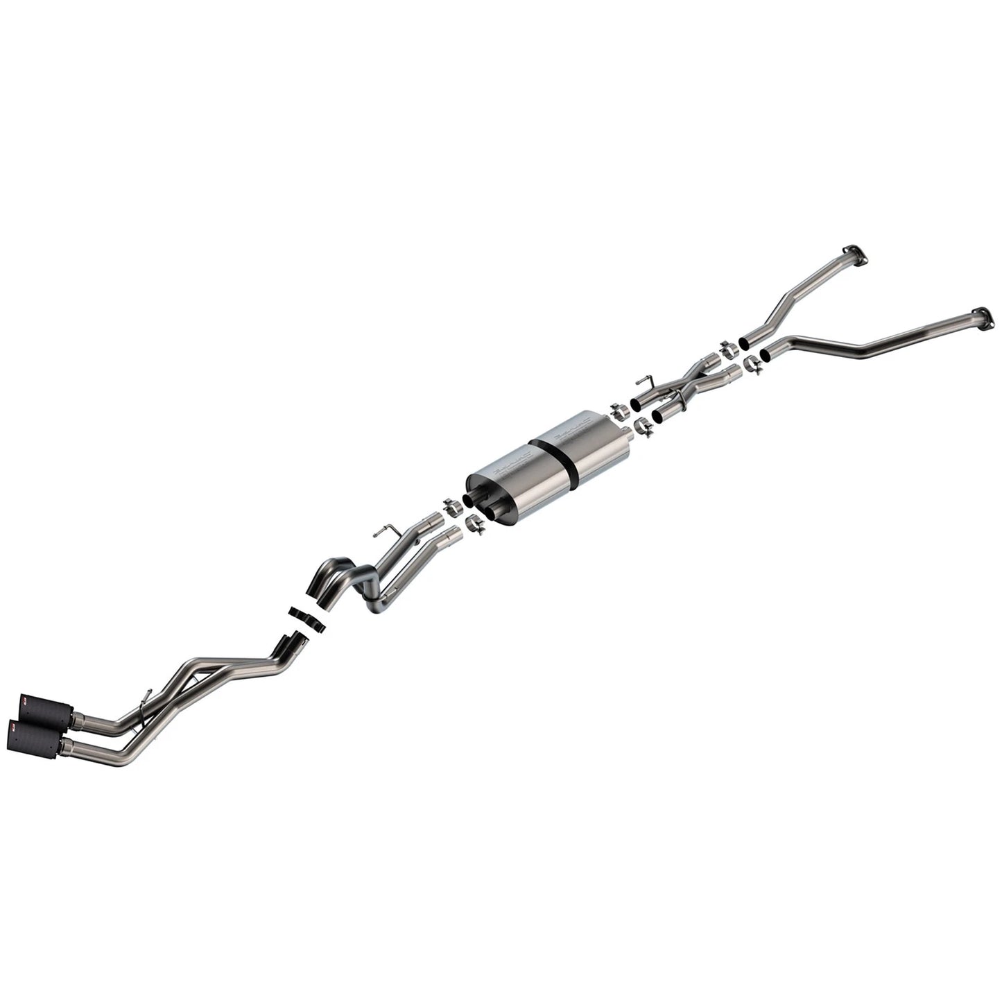 Borla 22-24 Toyota Tundra 3.4L V6 (Inc. Hyb.) Ext. Cab/STD Bed/145.7in WB S-Type Cat-Back - Carbon