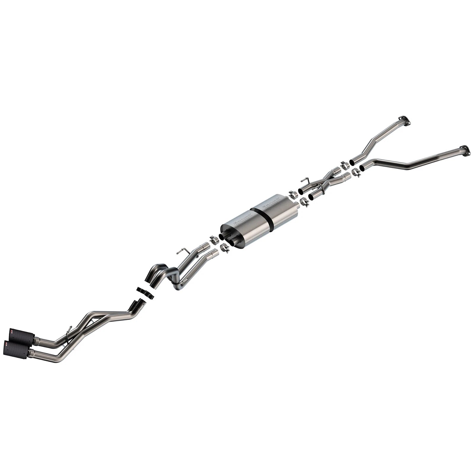 Borla 22-24 Toyota Tundra 3.4L V6 (Inc. Hyb.) Ext. Cab/STD Bed/145.7in WB S-Type Cat-Back - Carbon