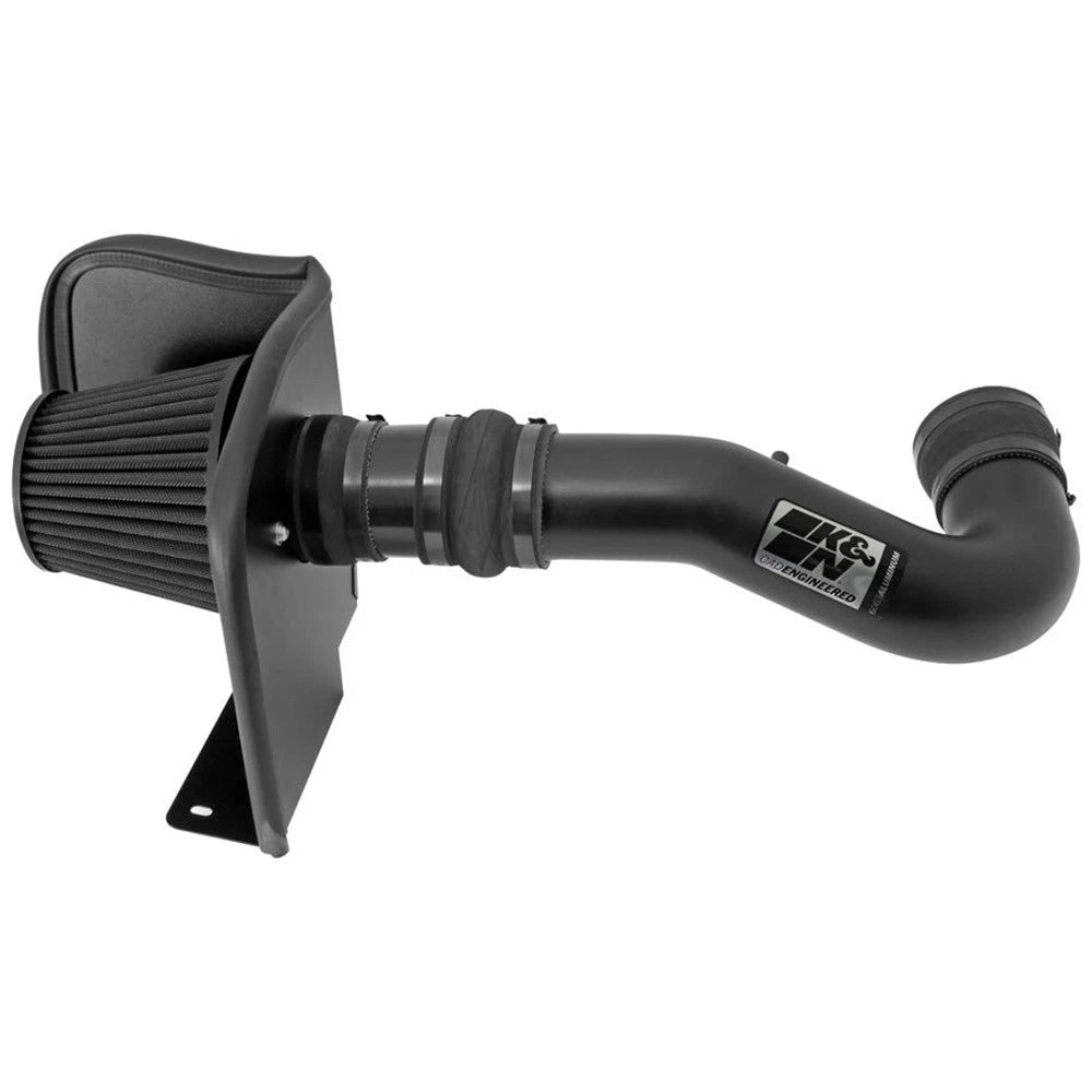 K&N 07-08 Chevy Silverado 1500 4.8L/5.3L V8 / 07-08 GMC Yukon 4.8L/5.3L V8 Black Perf Intake Kit