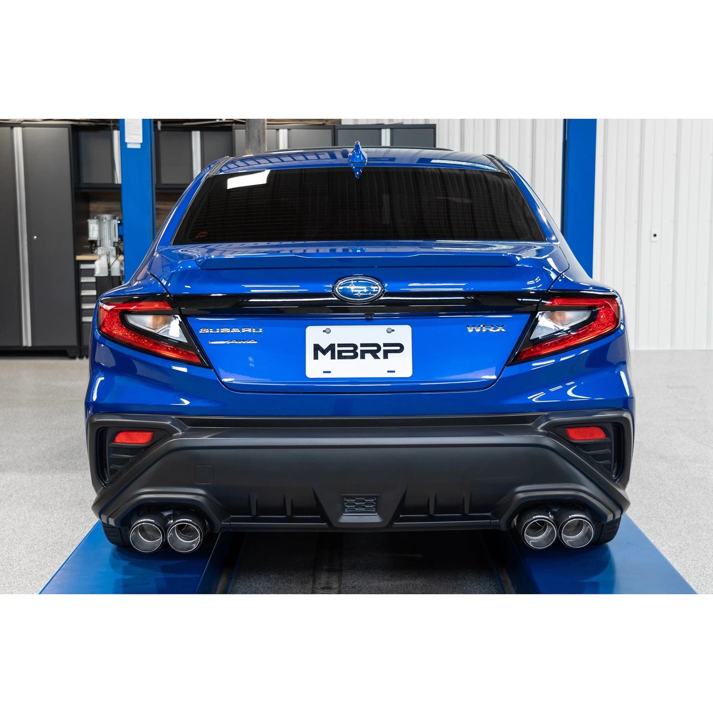 MBRP 2022 Subaru WRX 2.5in Dual Split Rear Exit w/ Quad CF Tips - T304