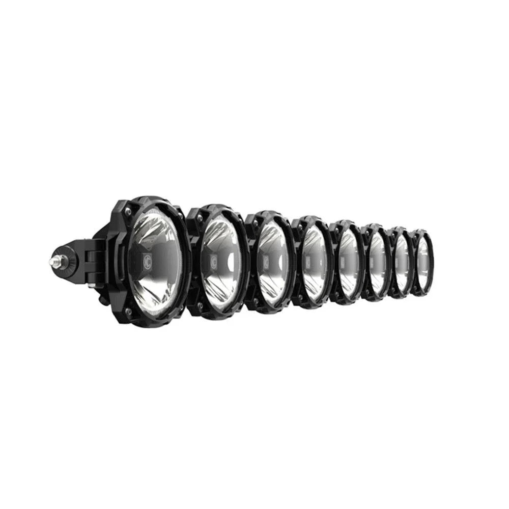 KC HiLiTES Universal 50in. Pro6 Gravity LED 8-Light 160w Combo Beam Light Bar (No Mount)