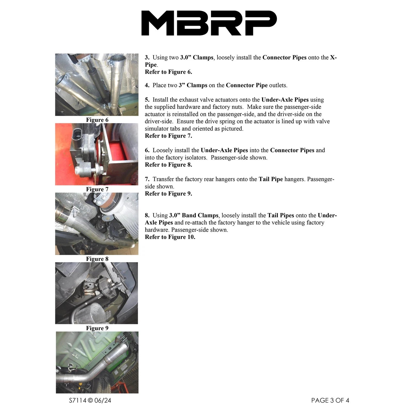 MBRP 15-Up Challenger 5.7 / 17-Up 6.2L/6.4L 3in Race Series Cat-Back w/ Quad Tips T304 Exhaust