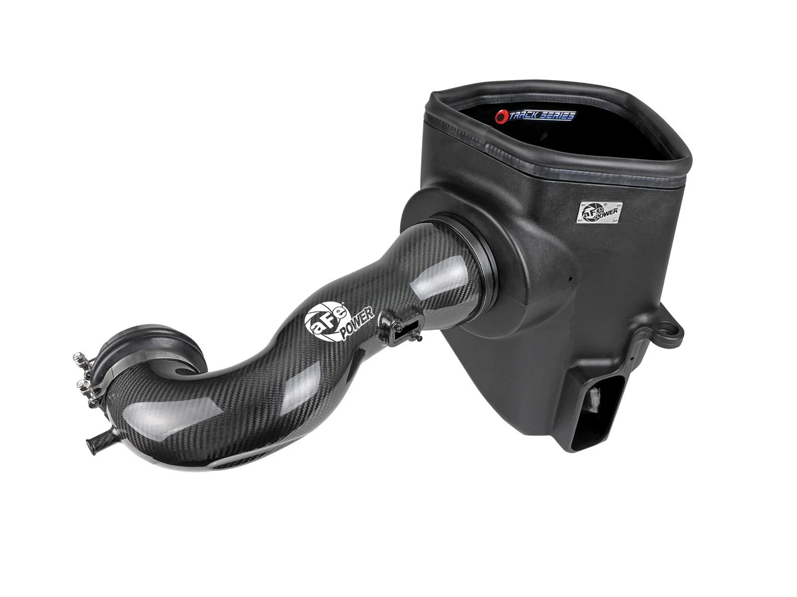 aFe 19-20 GM Trucks 5.3L/6.2L Track Series Carbon Fiber Cold Air Intake System With Pro 5R Filters