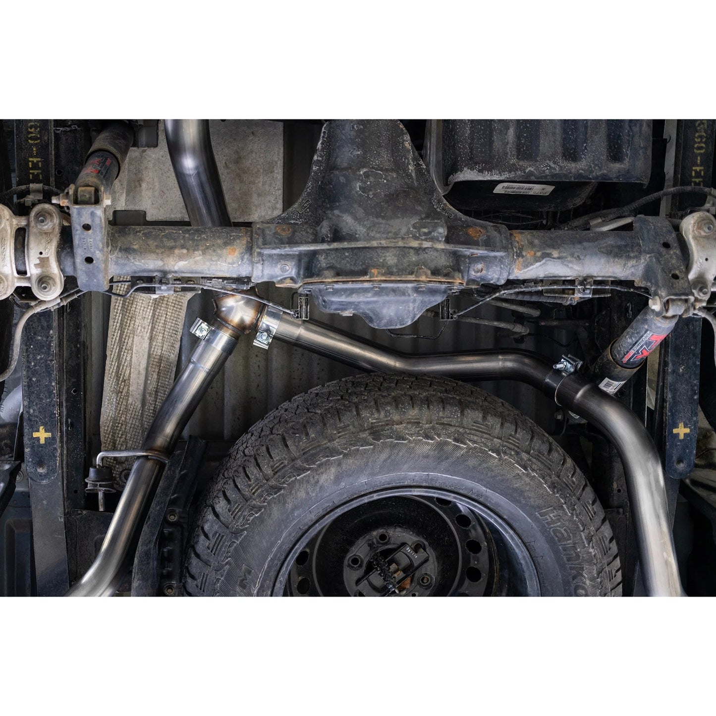 MBRP 19-20 Ford Ranger 2.3L T304 3in Dual Split Rear Outlet 4in OD Tips Cat Back Exhaust
