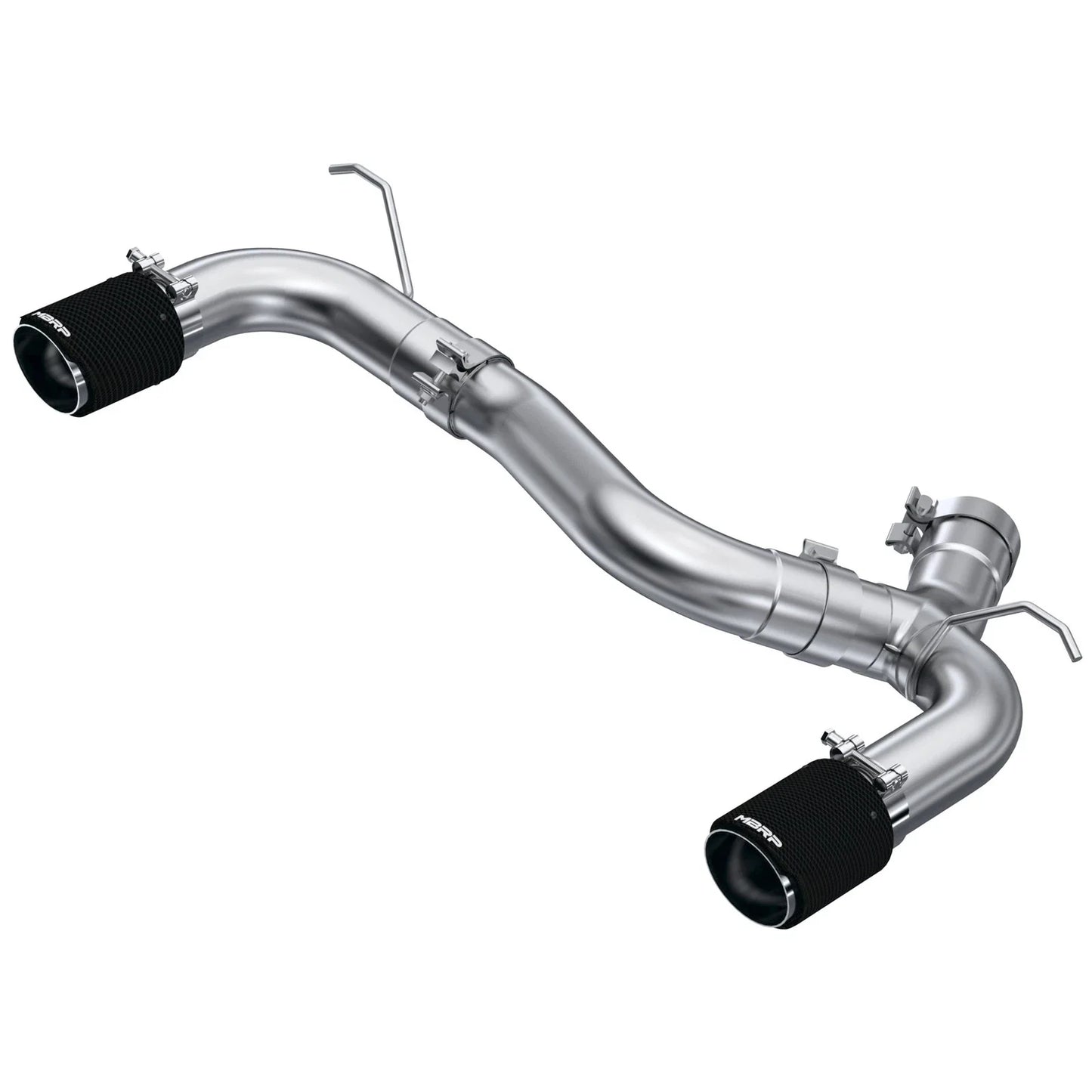 MBRP 17-21 BMW M240I 3.0L 3in Axle Back Dual Rear Exit w/ T304 SS Carbon Fiber Tips (Street Version)