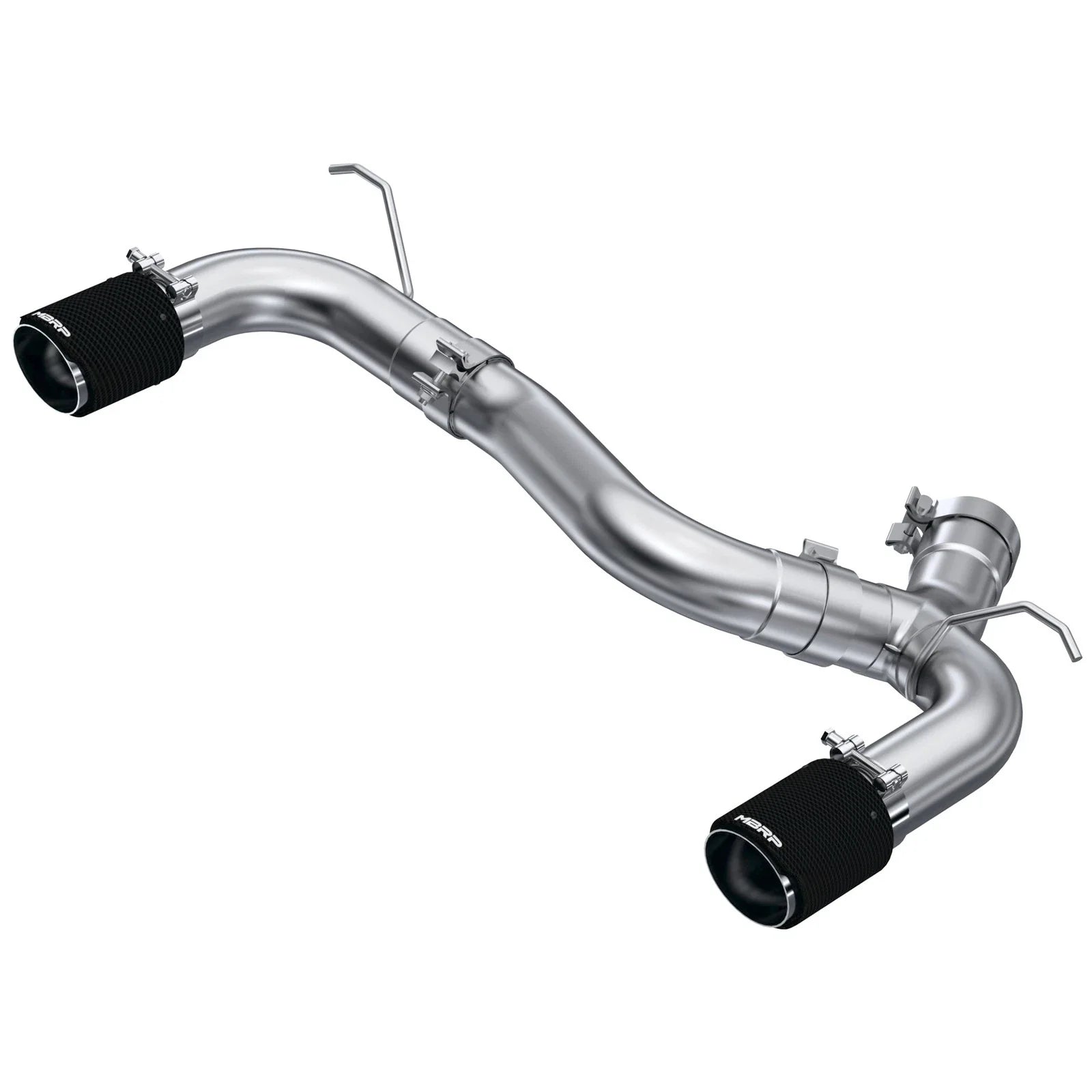 MBRP 17-21 BMW M240I 3.0L 3in Axle Back Dual Rear Exit w/ T304 SS Carbon Fiber Tips (Street Version)