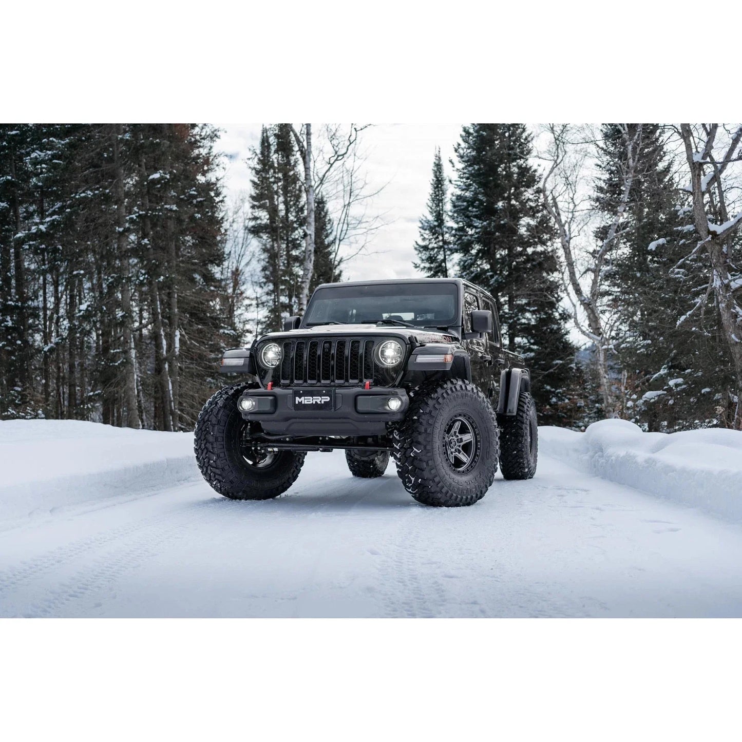 MBRP 2021+ JEEP Gladiator JT 3.0L EcoDiesel XP Series T304SS 3in Filter Back w/ Rear Turn Down