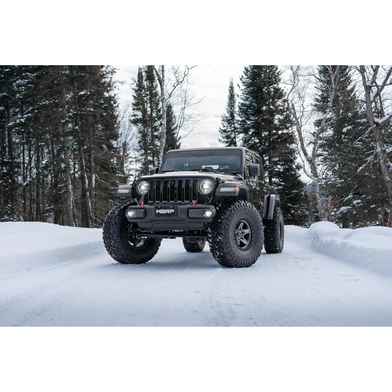 MBRP 2021+ JEEP Gladiator JT 3.0L EcoDiesel XP Series T304SS 3in Filter Back w/ Rear Turn Down