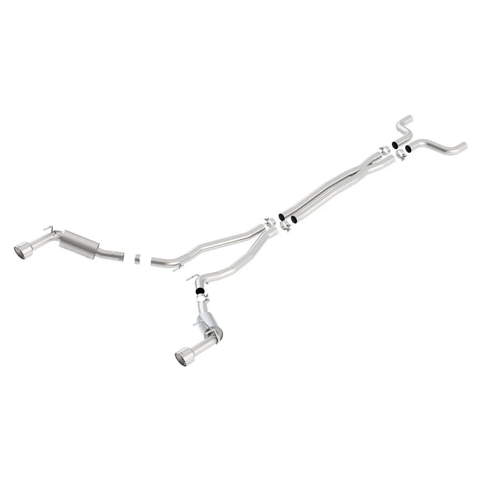 Borla 14-15 Chevy Camaro SS 6.2L V8 Single Split Rear Exit S-Type Catback Exhaust
