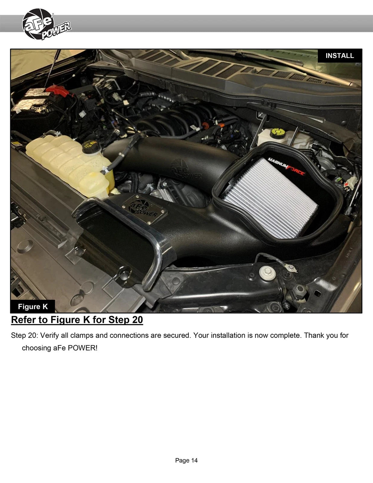 aFe 2021+ Ford F150 5.0L V8 MagnumFORCE Intake Stage-2 Pro DRY S