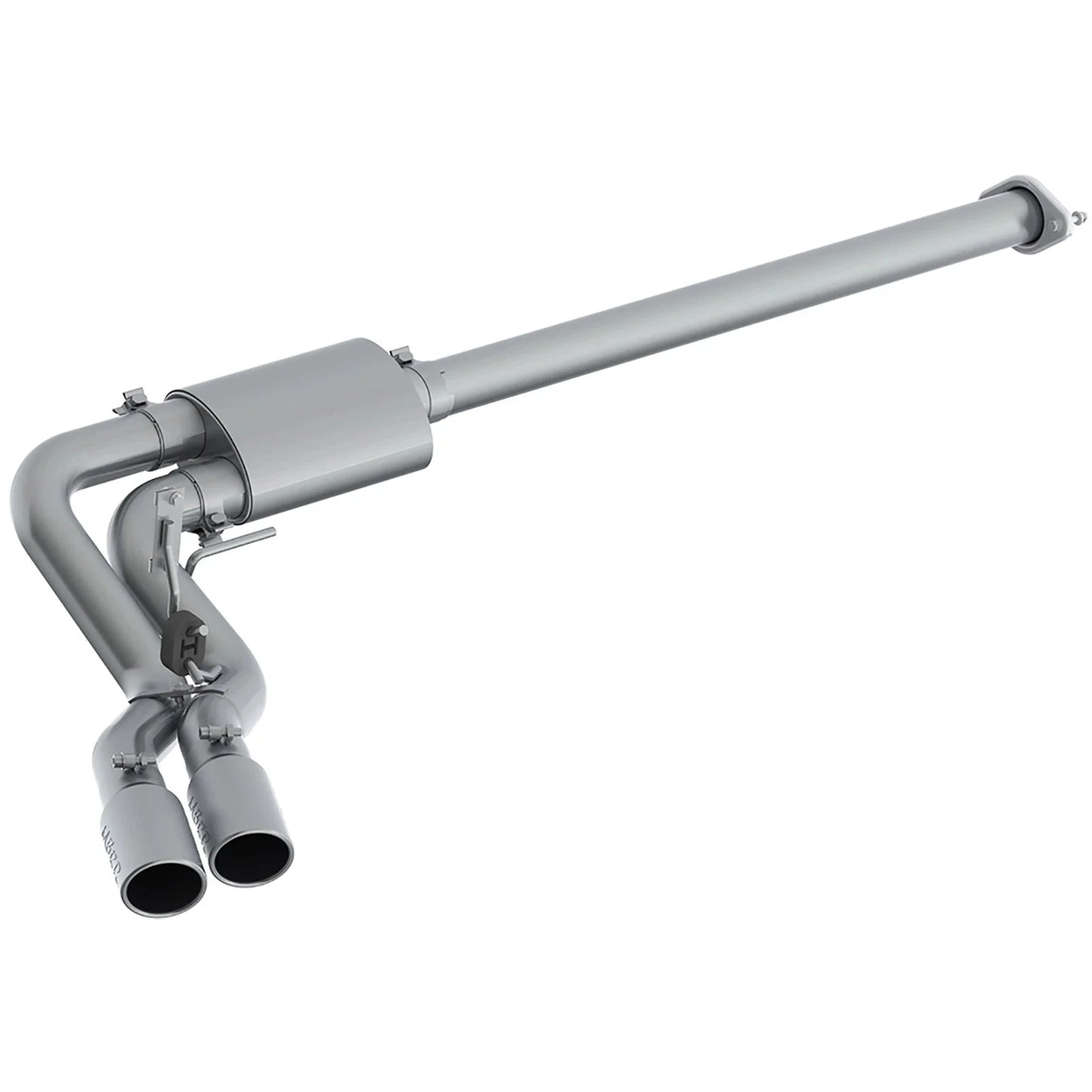 MBRP 15-16 Ford F-150 2.7L/3.5L/5.0L 3in Cat Back Single Side Pre-Axle Dual Exit T304