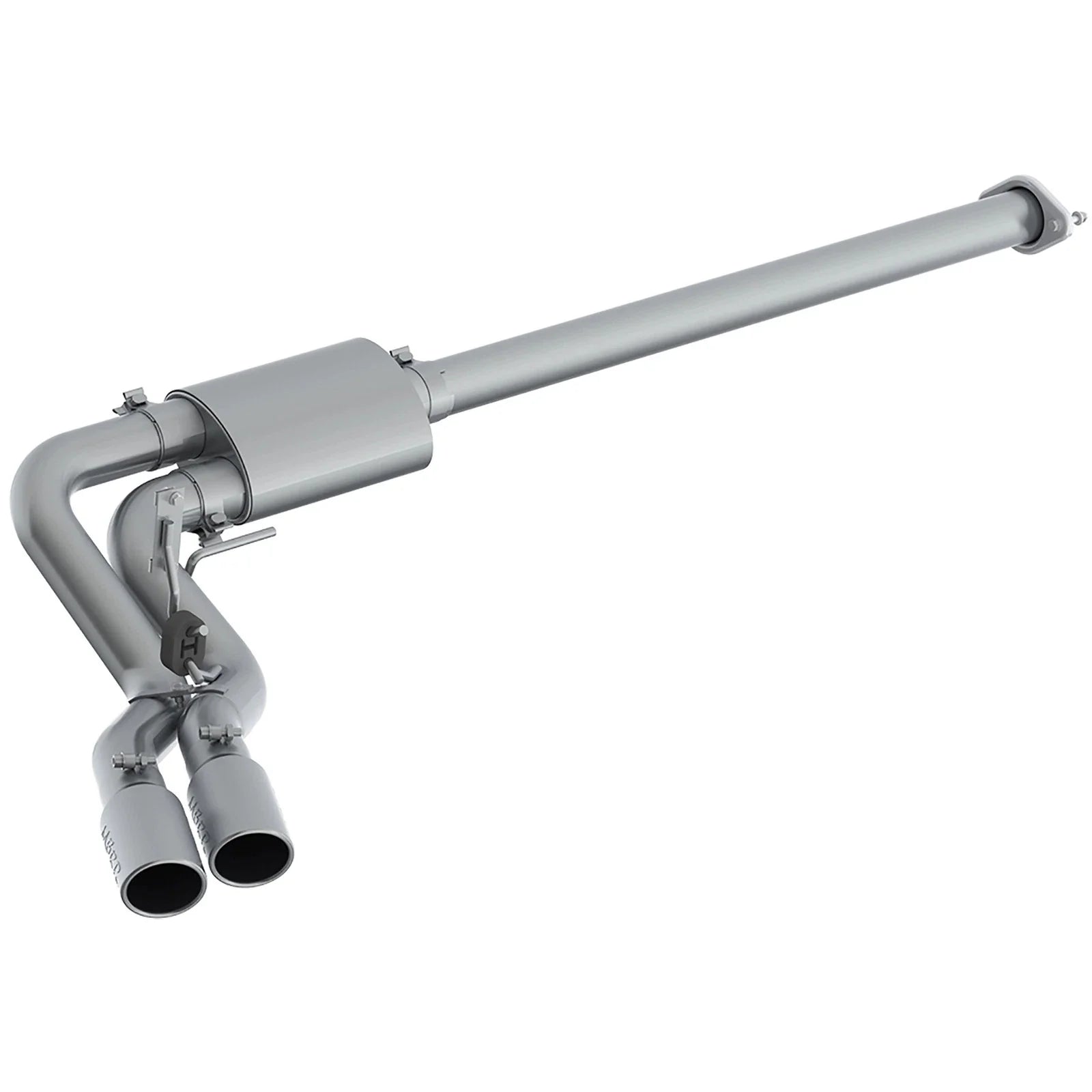 MBRP 15-16 Ford F-150 2.7L/3.5L/5.0L 3in Cat Back Single Side Pre-Axle Dual Exit T304