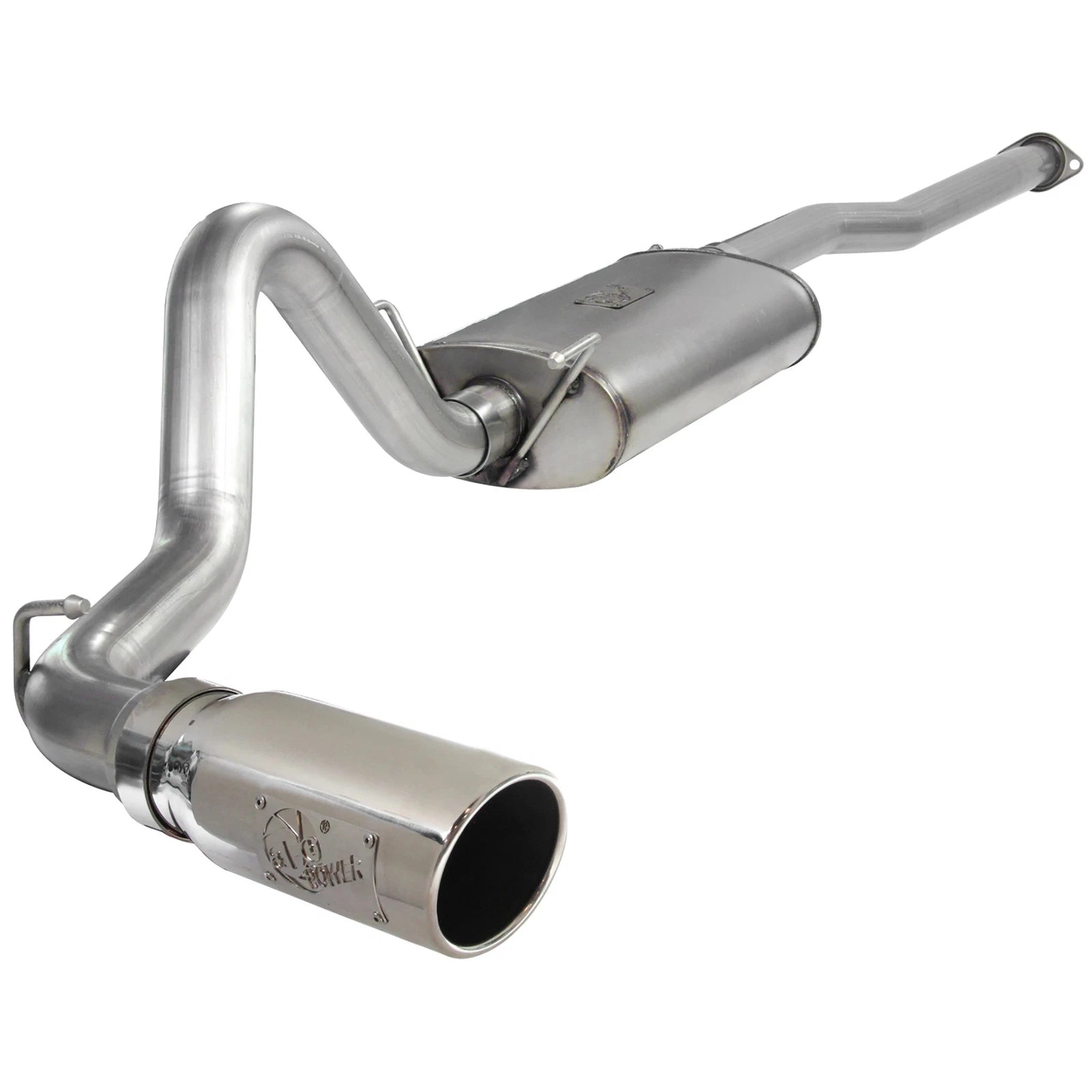 aFe MACHForce XP Exhausts Cat-Back SS-409 EXH CB Toyota Tacoma 05-13 V6-4.0L (Pol Tip)