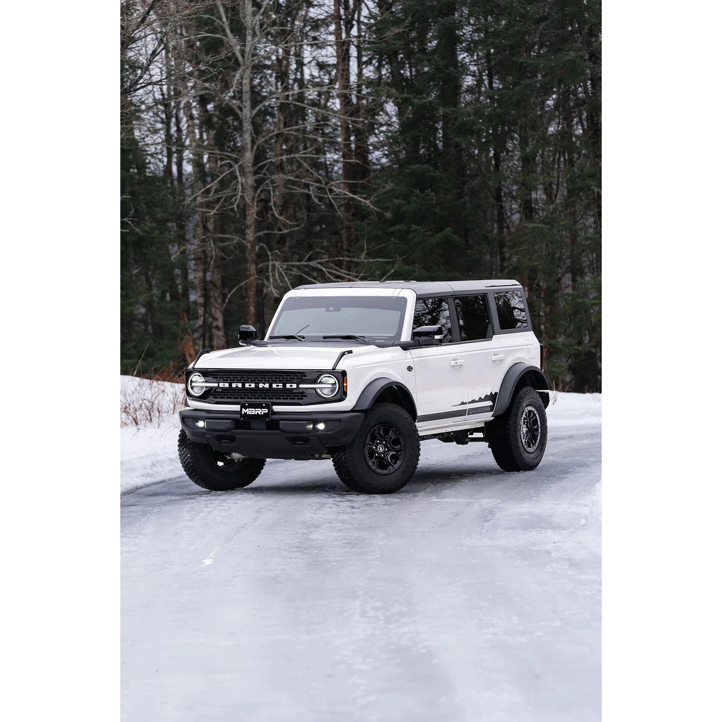 MBRP 21-22 Ford Bronco 2.3/2.7L EcoBoost 2/4-Dr 3in Catback Dual Split Rear Exit Aluminized Steel