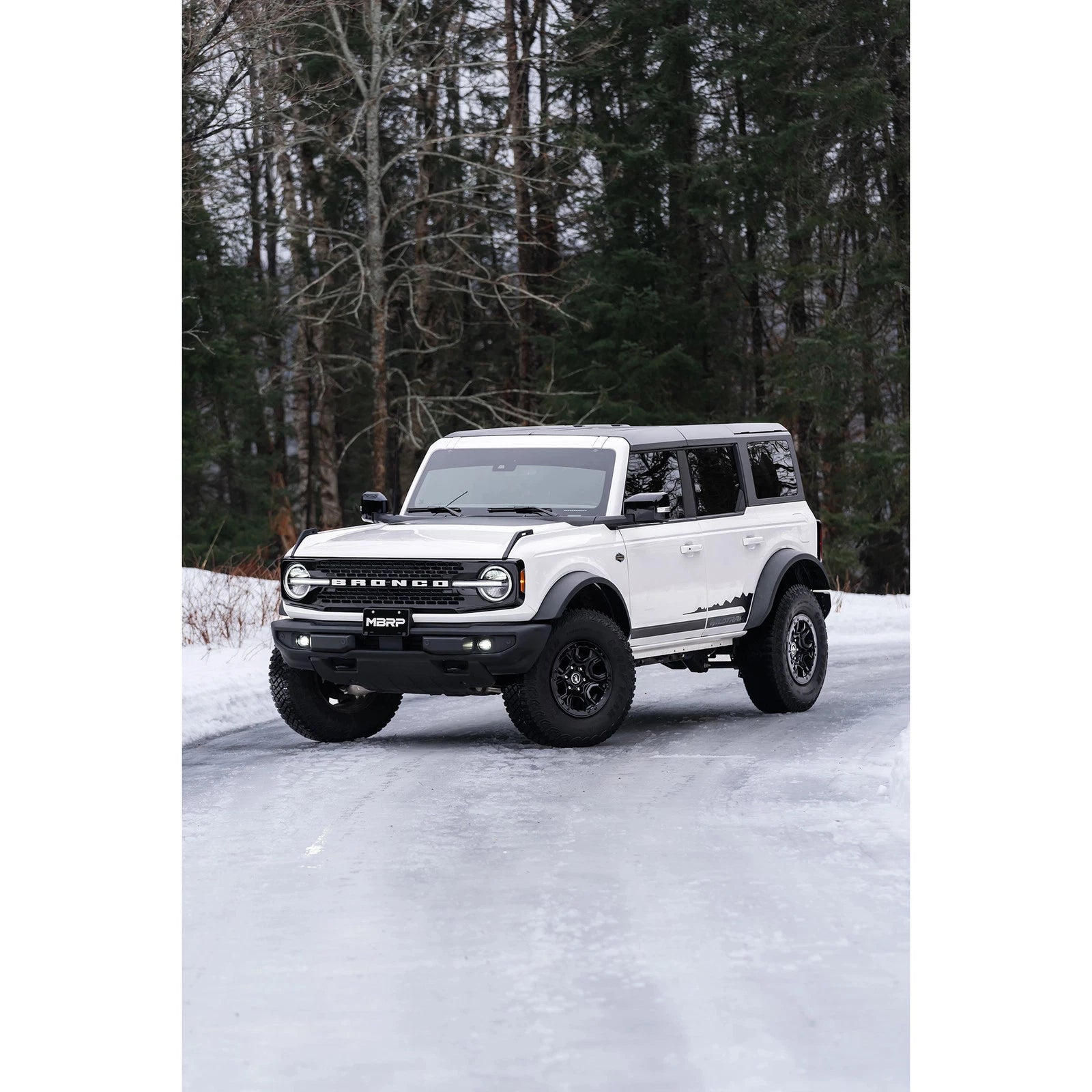 MBRP 21-22 Ford Bronco 2.3/2.7L EcoBoost 2/4-Dr 3in Catback Dual Split Rear Exit Aluminized Steel