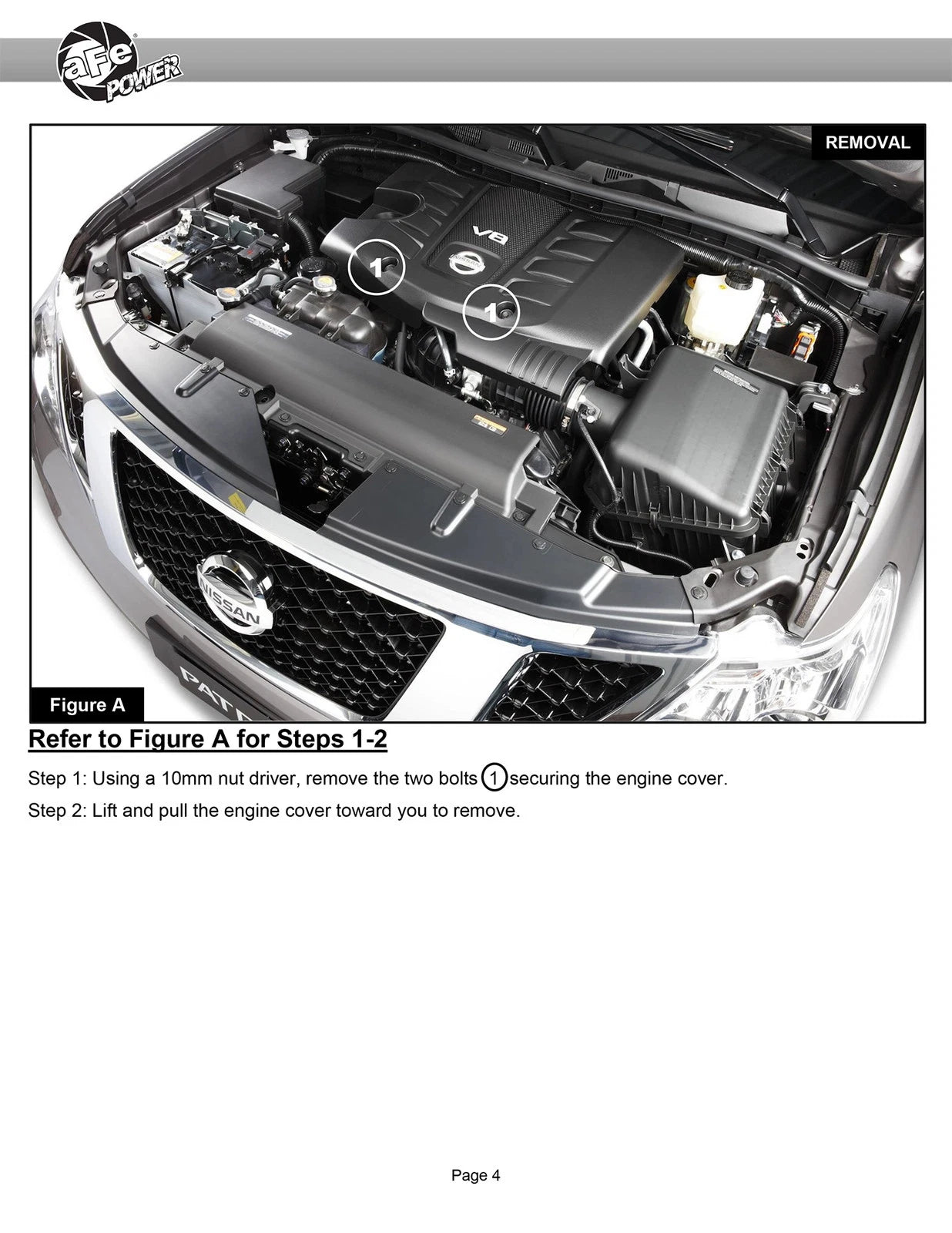 aFe MagnumFORCE Intakes Pro 5 R 13-15 Nissan Patrol V8 5.6L