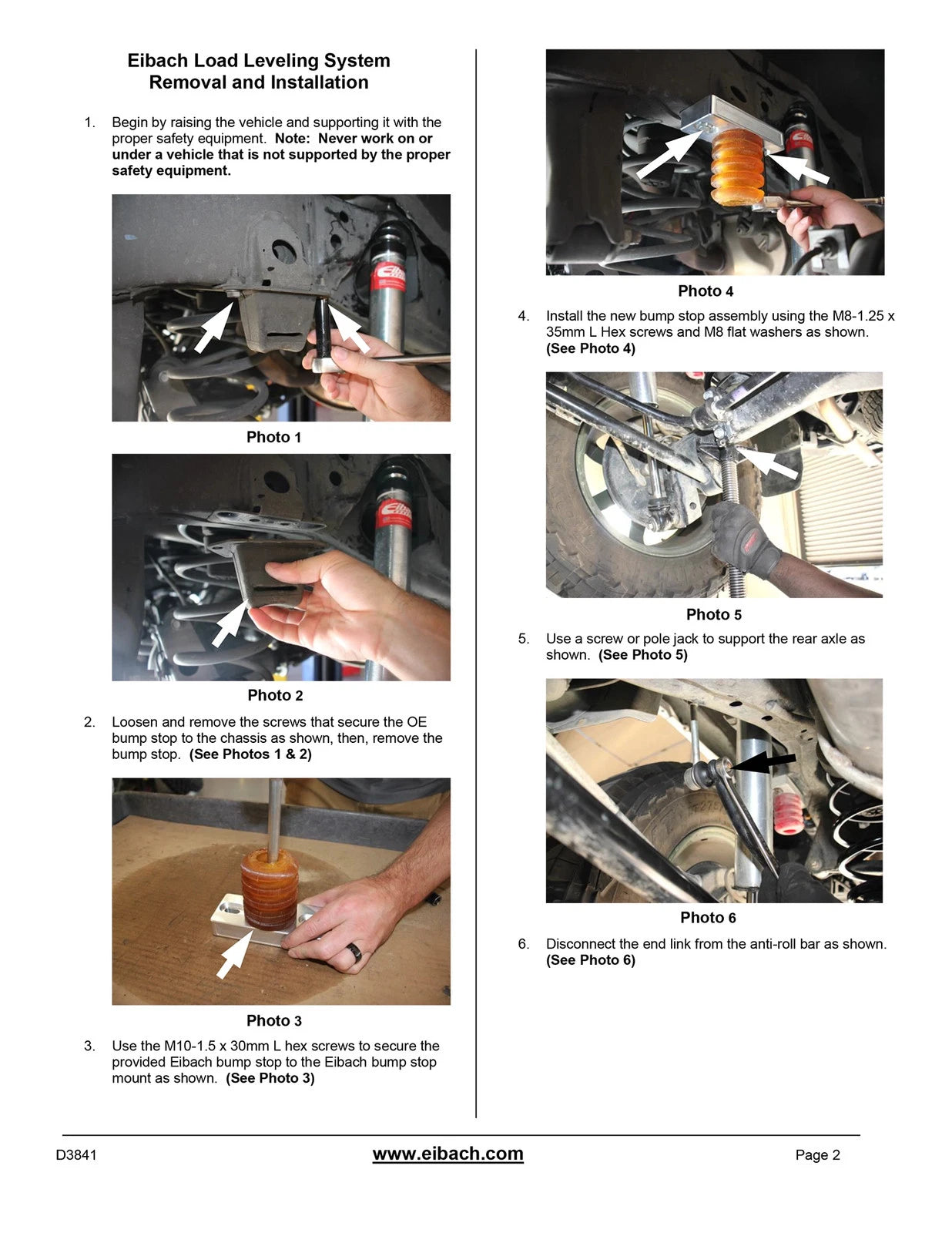 Eibach Load-Leveling System 2010-2020 Toyota 4Runner