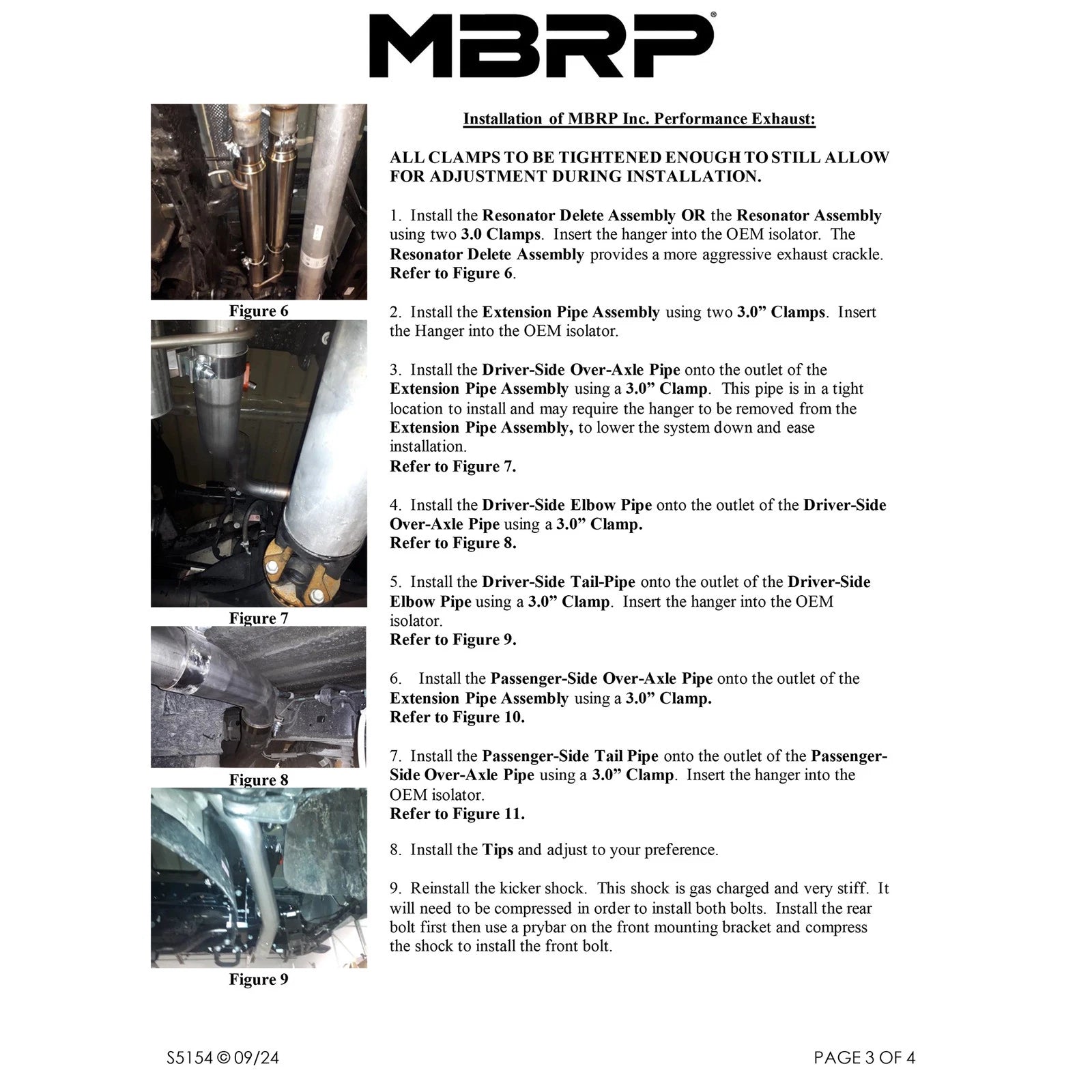 MBRP 2021 Ram TRX 6.2 S/C 3in Catback Dual Rear Carbon Fiber Tips(Race)- T304
