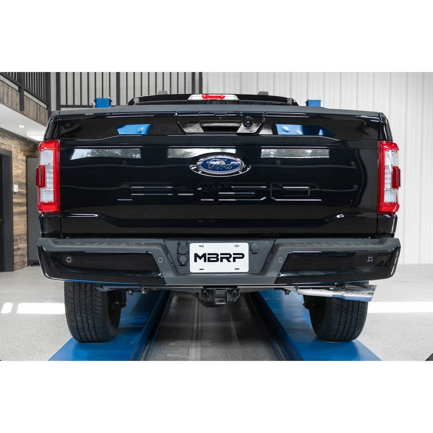 MBRP 2021+ Ford F-150 2.7L/ 3.5L Ecoboost 5.0L Single Side 3in Aluminized Steel Catback Exhaust