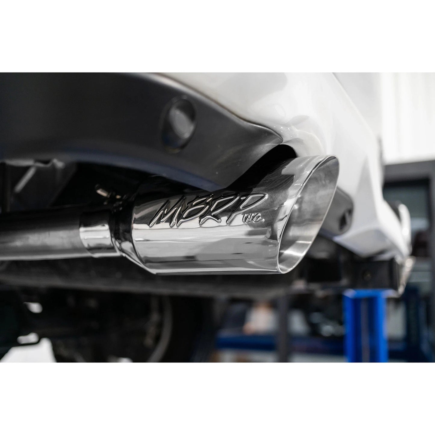 MBRP 2019 Ram 1500 5.7L (CrewCab & QuadCab ONLY) 2.5in Cat Back Dual Split Rear w/ 4.5in Tip - T304