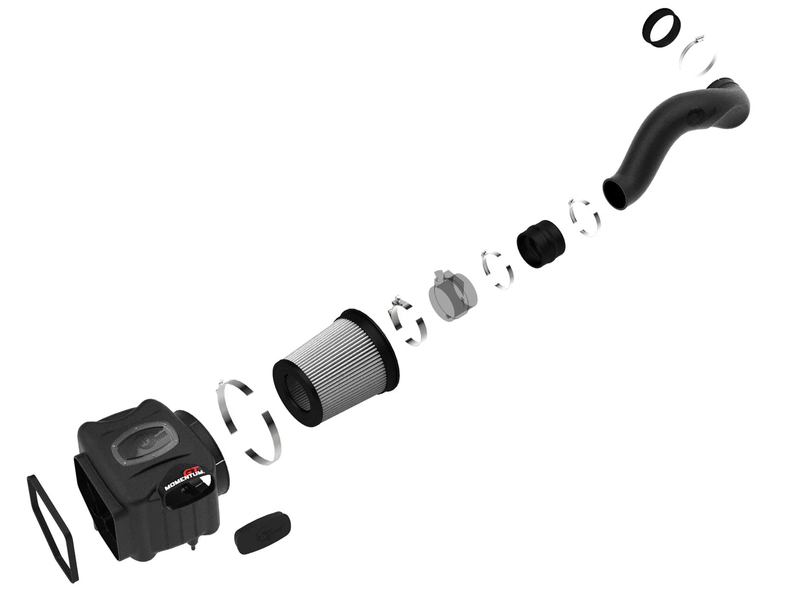 aFe Momentum GT Pro DRY S Stage-2 Si Intake System, GM Trucks/SUVs 99-07 V8 (GMT800)
