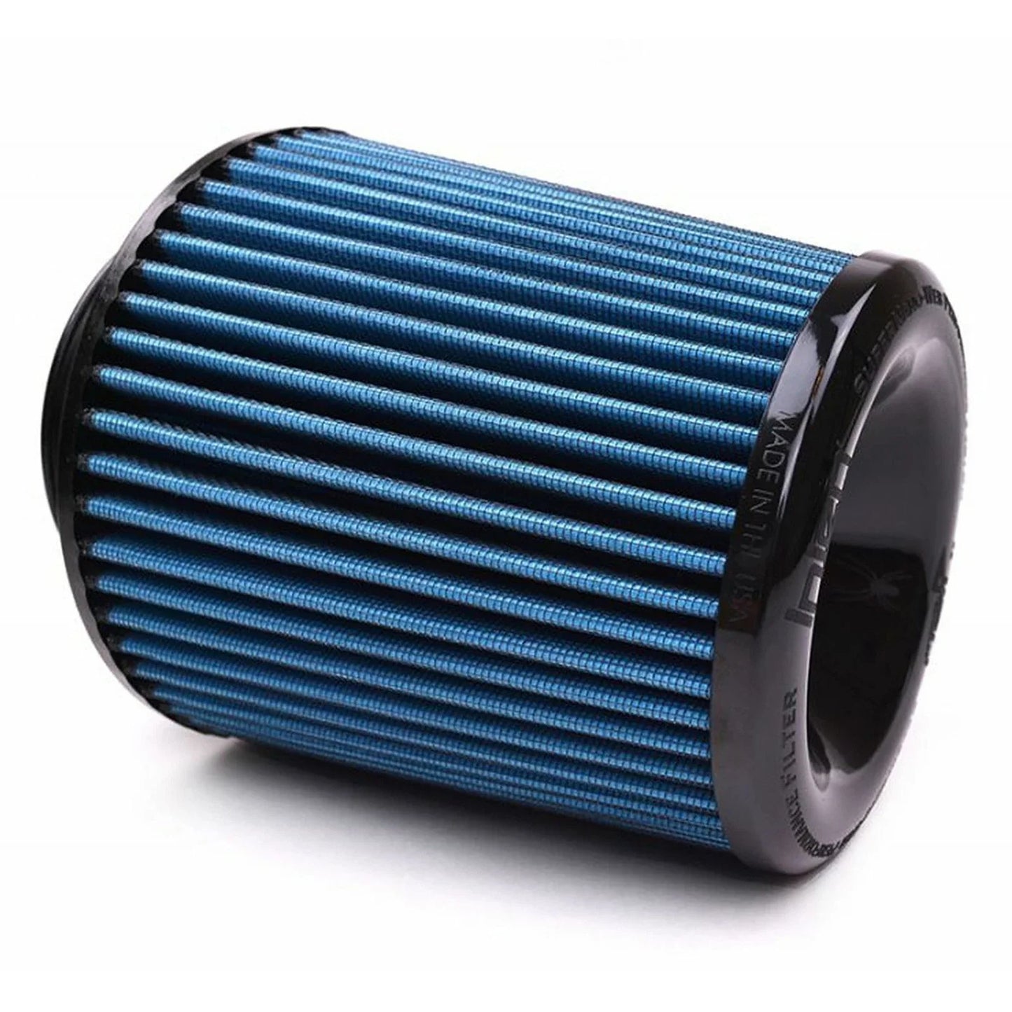 Injen Nanofiber Dry Air Filter - 4in Flange Dia / 6 1/2in Base / 7in Tall / 5 3/8in Top