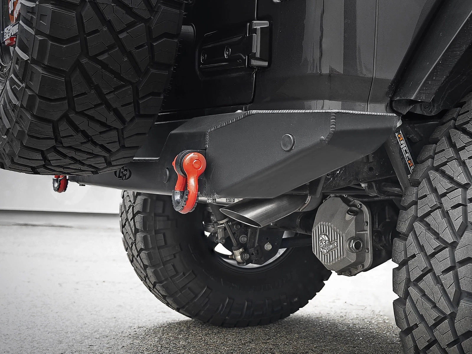 aFe MACH Force-Xp Hi-Tuck 3in 409 SS 18-20 Jeep Wrangler JL 2.0/3.6 Axle-Back Exhaust