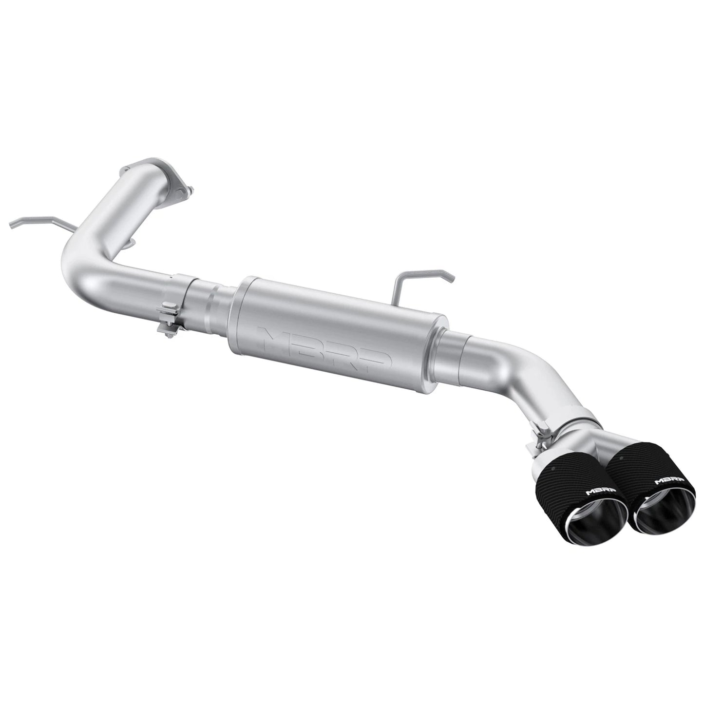 MBRP 21-24 Hyundai Hyundai T304 Stainless Steel 3in Axle-Back Rear Exit W/Dual Carbon Fiber Tip