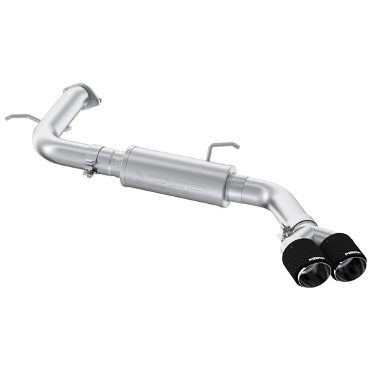 MBRP 21-24 Hyundai Hyundai T304 Stainless Steel 3in Axle-Back Rear Exit W/Dual Carbon Fiber Tip