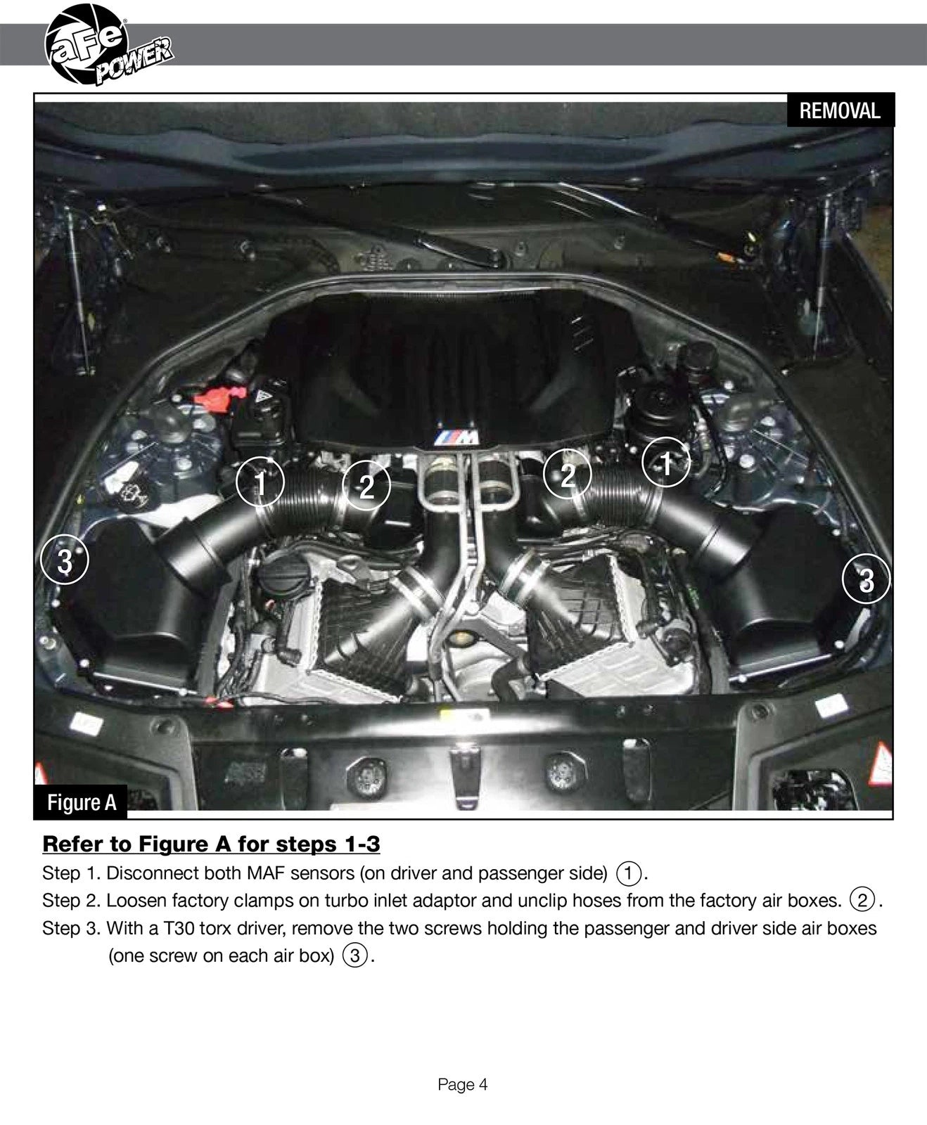 aFe POWER Magnum FORCE Stage-2 Pro DRY S Cold Air Intake System 12-19 BMW M5 (F10) / M6 (F12/13)