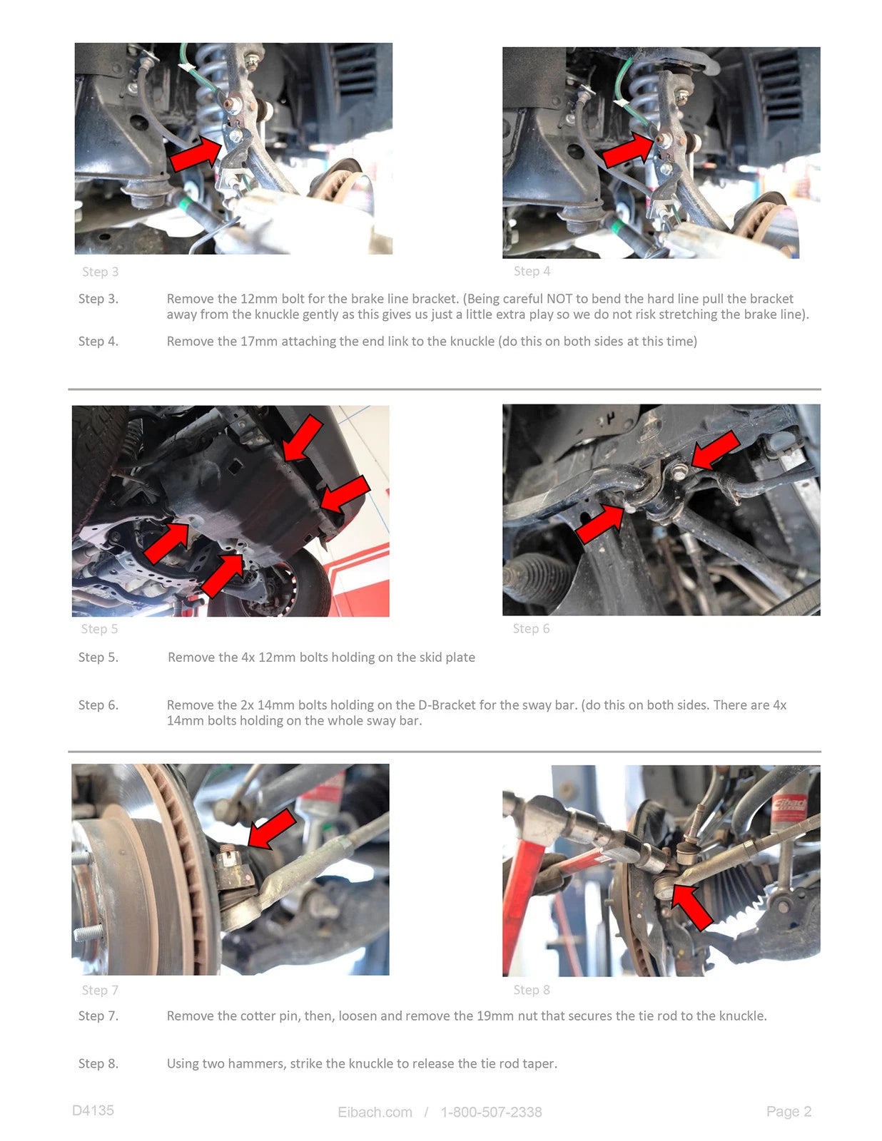 Eibach 05-15 Toyota Tacoma 2WD Pro-Truck Coilover Stage 2 (Front Coilovers + Rear Shocks)