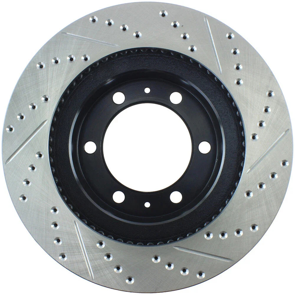 StopTech 07-08 Toyota FJ Cruiser / 05-08 Tacoma (6 lug) / 03-08 4 Runner (319mm disc) SportStop Slo